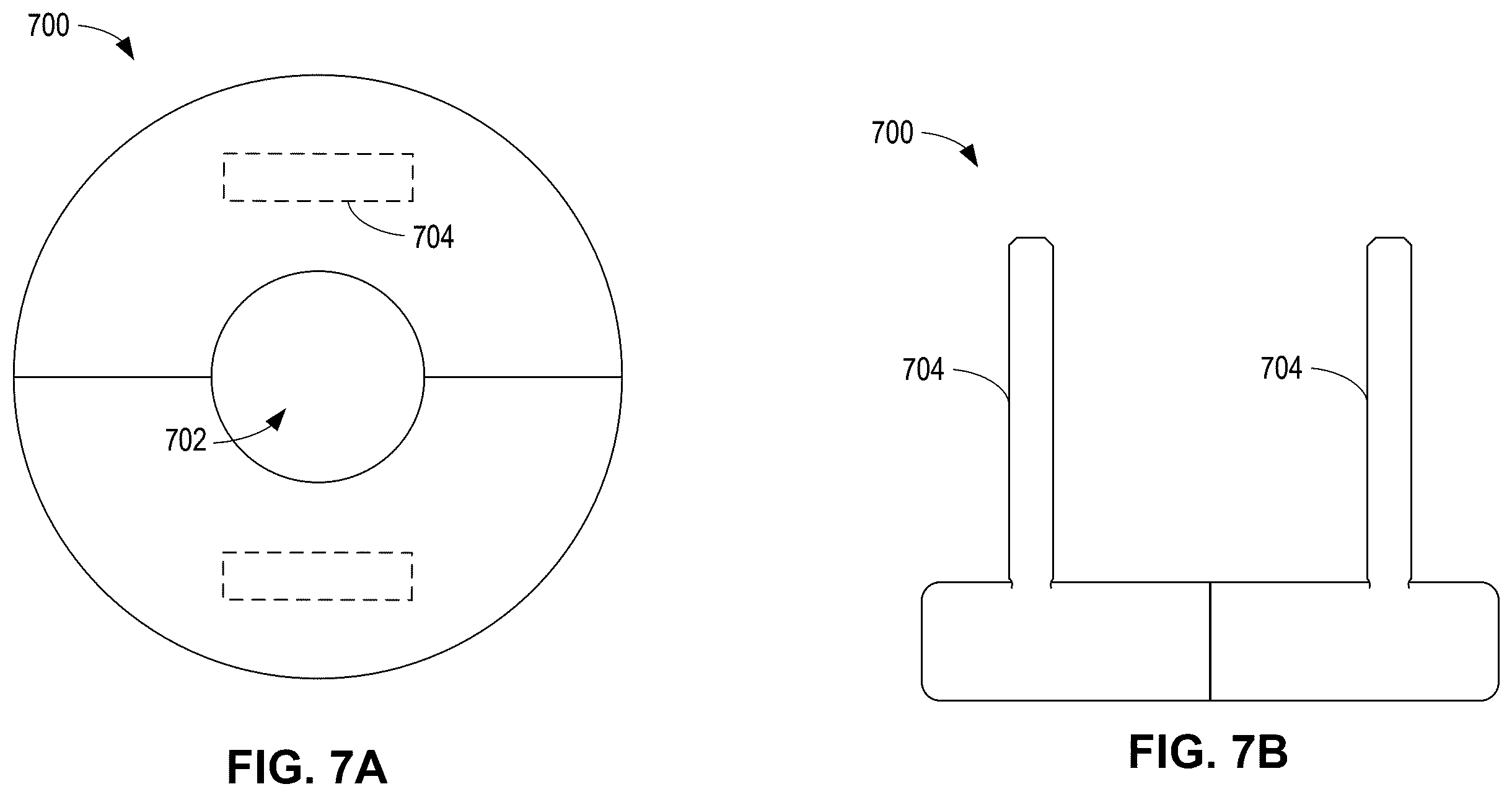 Patent US12460549 Figure 7 – Pitch-controlled blade retention collar