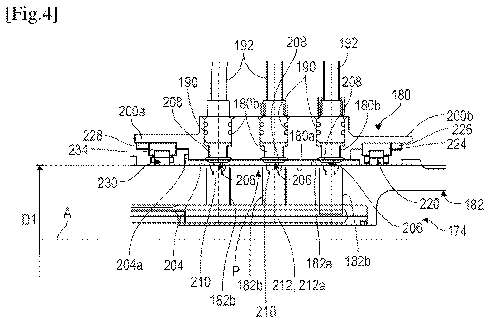 Patent US12460550 Figure 4 – Fan module equipped with an oil transfer device
