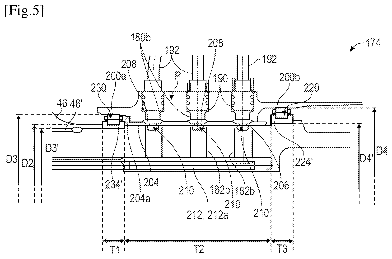 Patent US12460550 Figure 5 – Fan module equipped with an oil transfer device