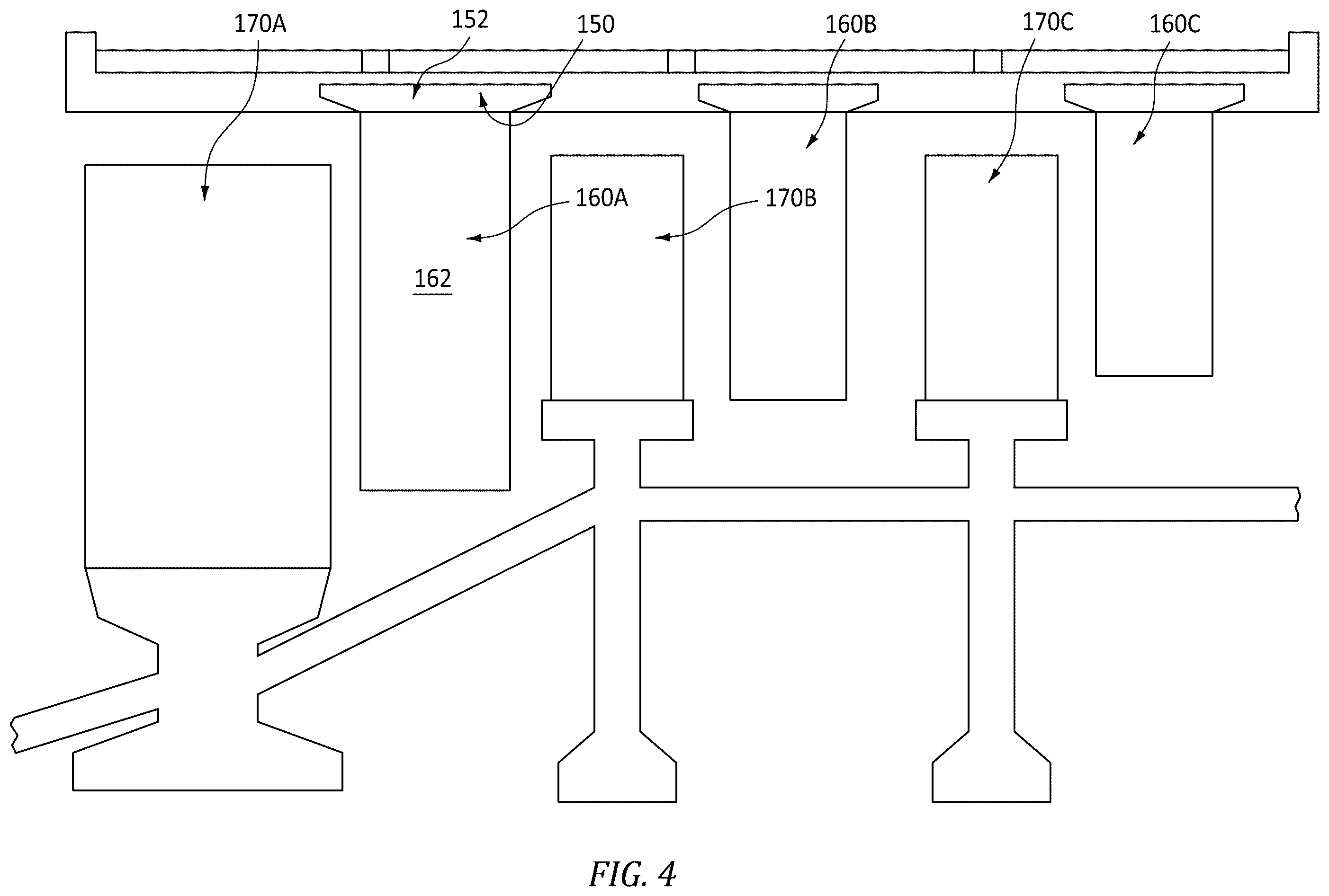 Patent US12460551 Figure 4 – Additively manufactured turbine engine case