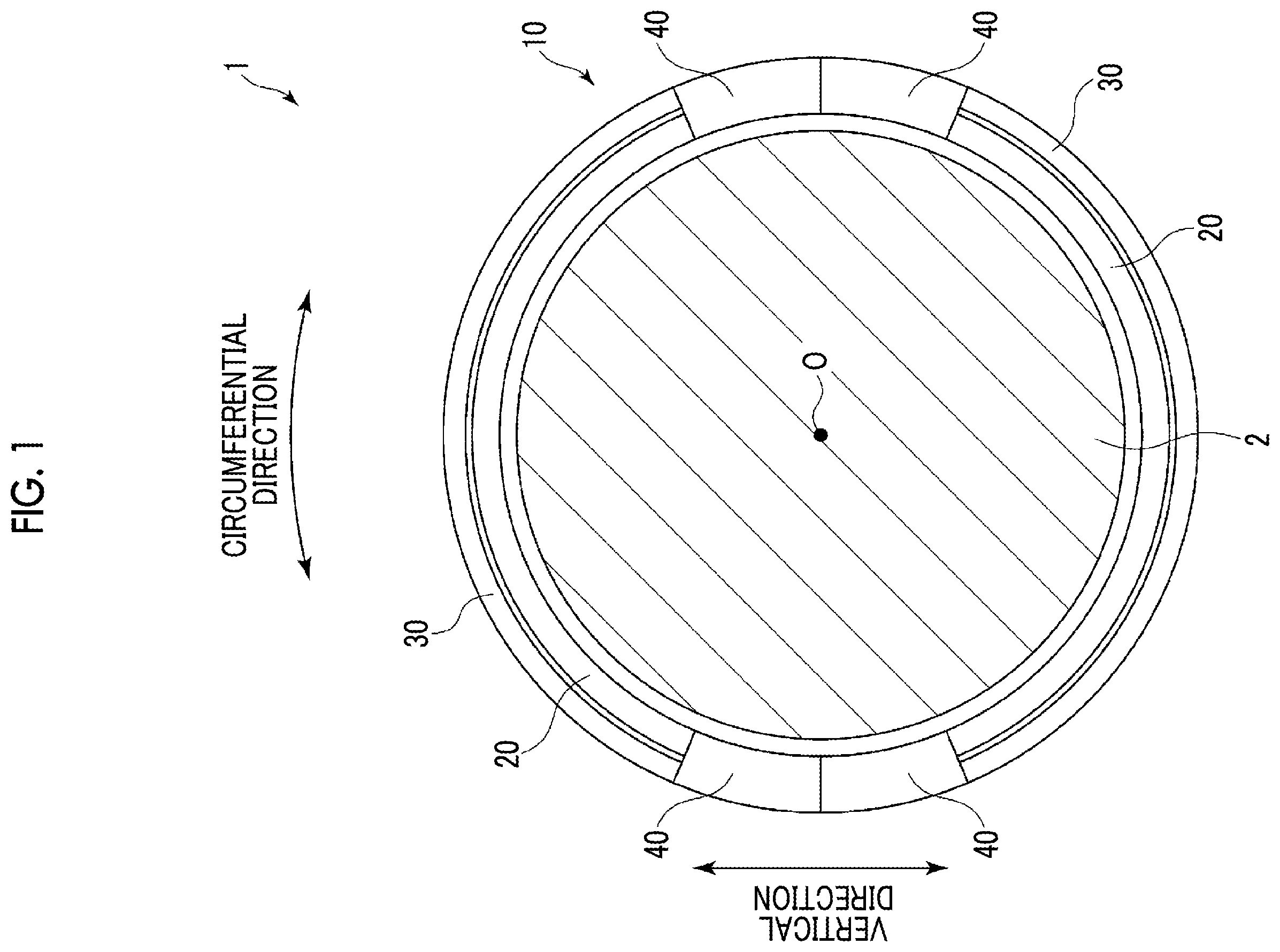 Patent US12460553 Figure 1 – Sealing device and rotating machine