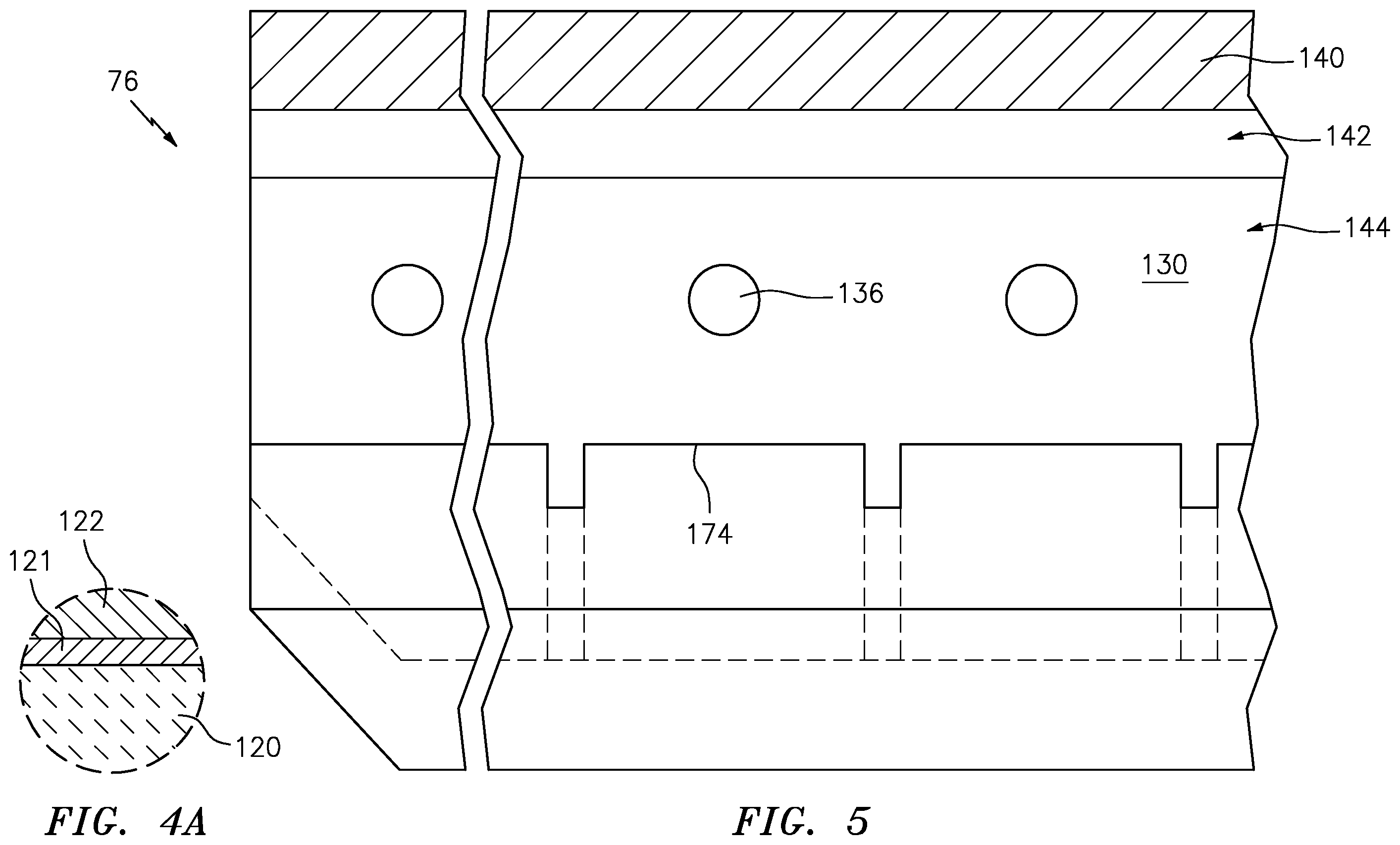 Patent US12460555 Figure 5 – Substrate edge configurations for ceramic coatings