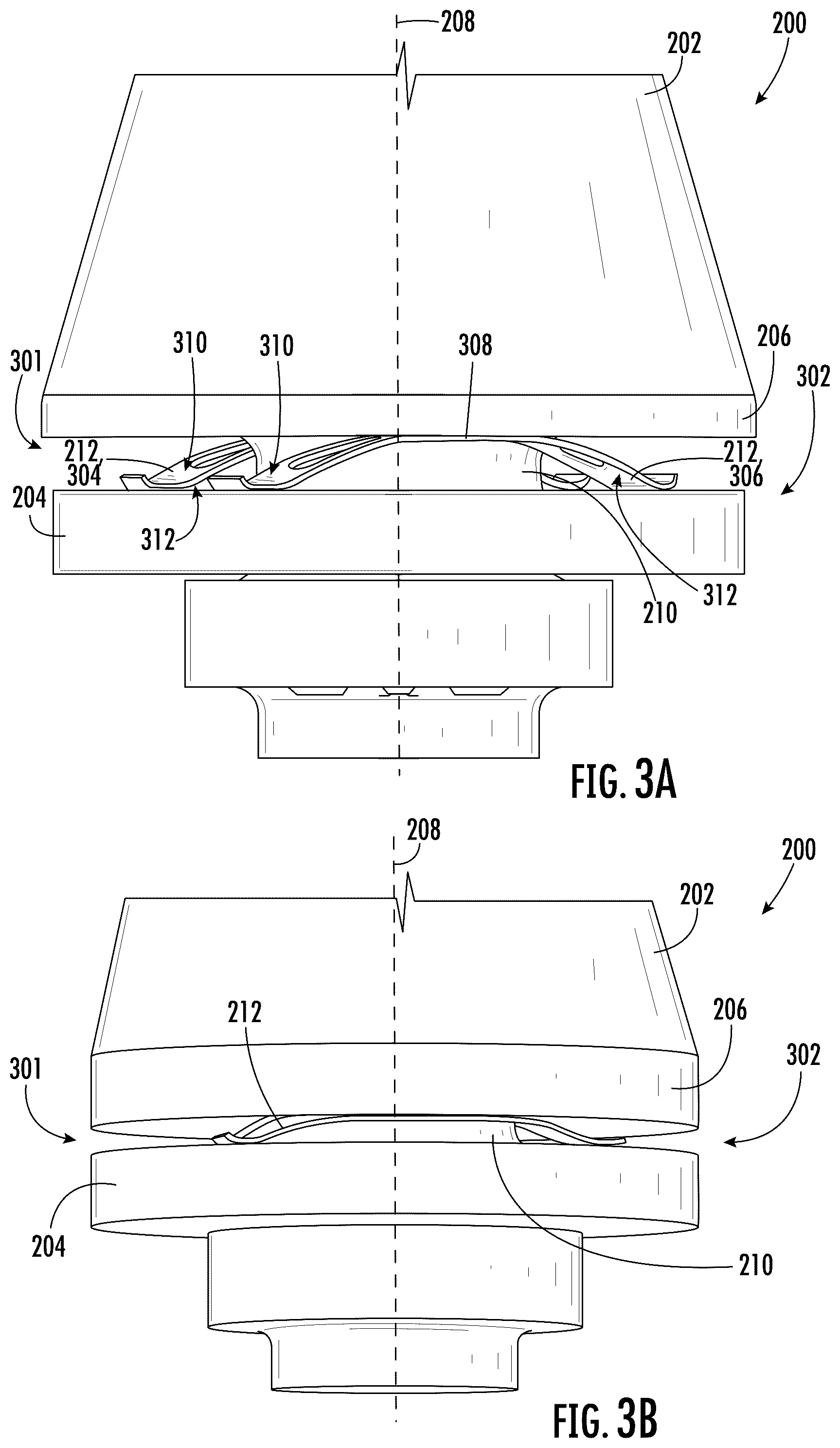 Patent US12460557 Figure 3 – Variable pitch airfoil assembly for a gas turbine engine