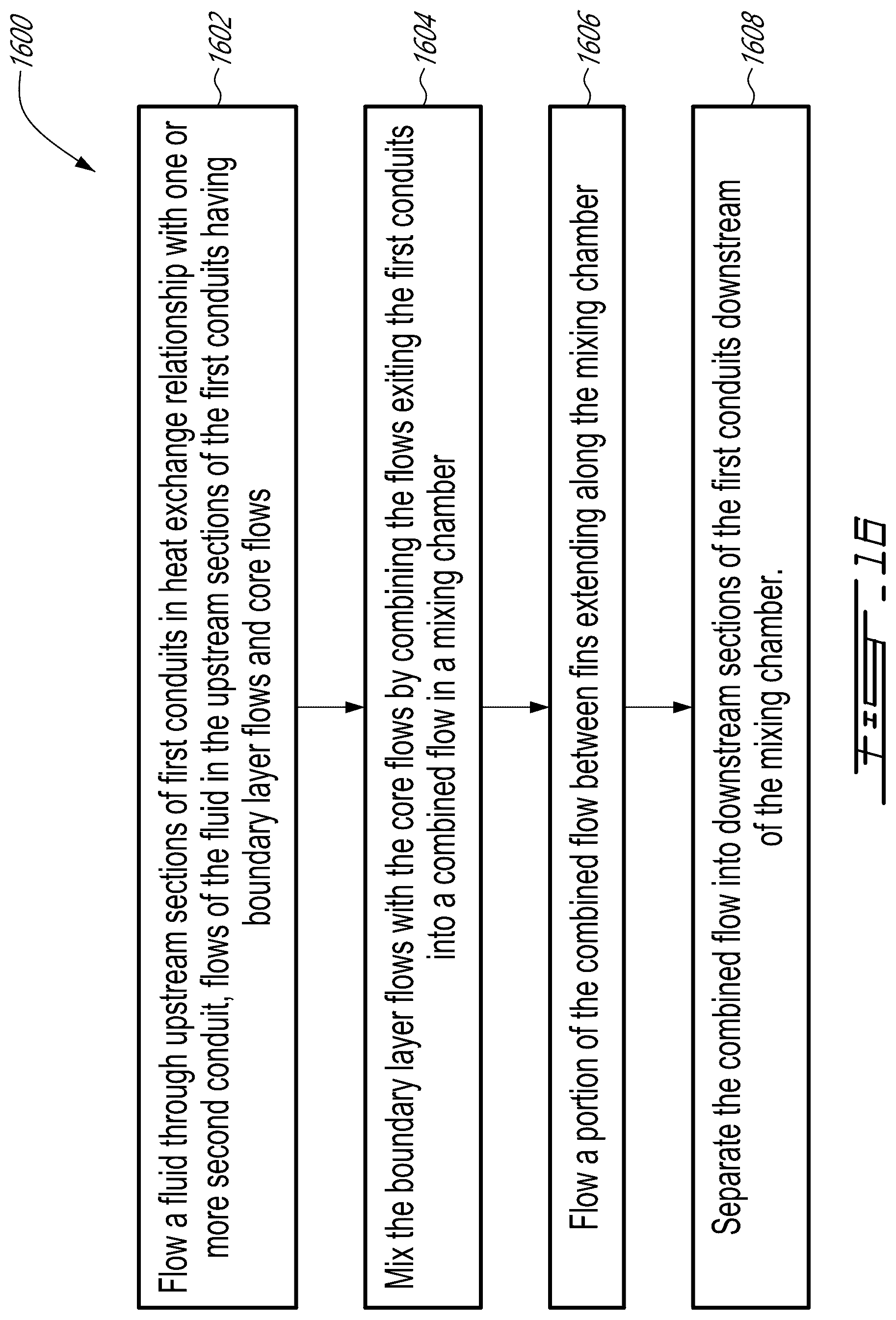 Patent US12460558 Figure 10 – Heat exchanger having a mixing chamber and protrusions