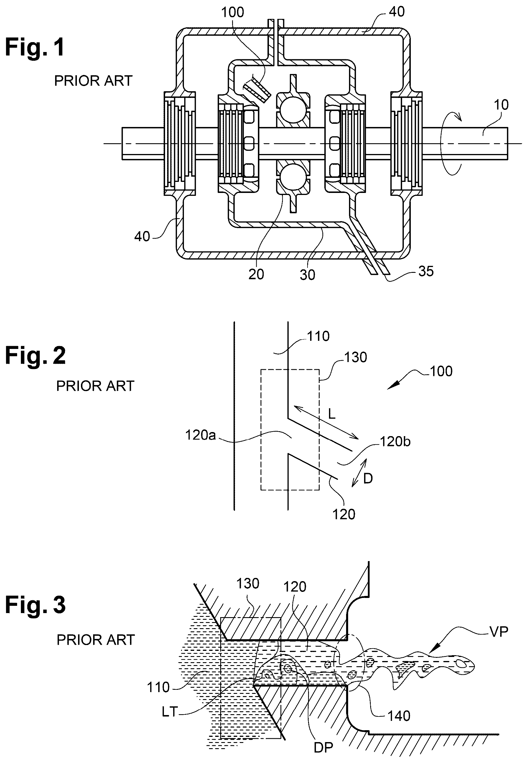 Patent US12460560 Figure 1 – Oil jet for a turbine engine