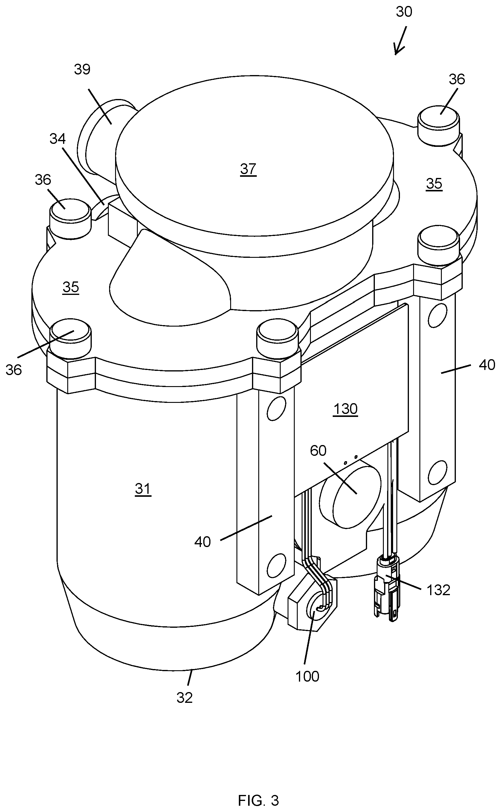 Patent US12460565 Figure 3 – Liquid separator system
