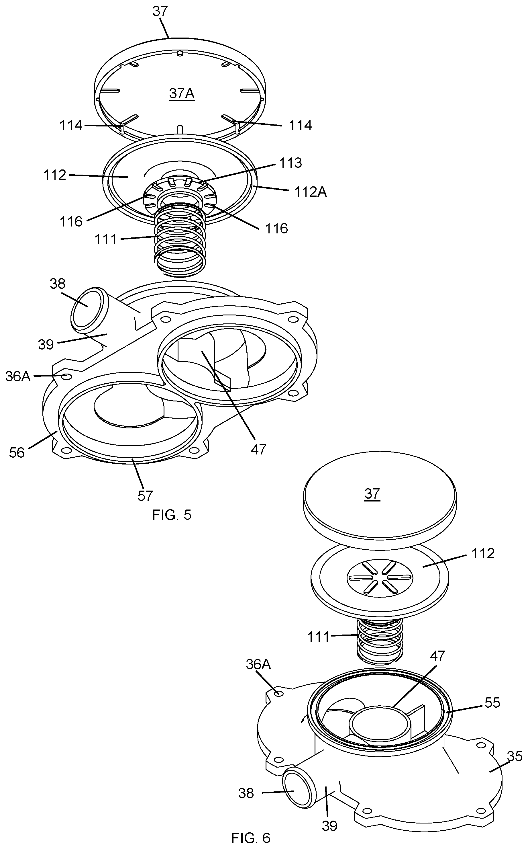 Patent US12460565 Figure 5 – Liquid separator system