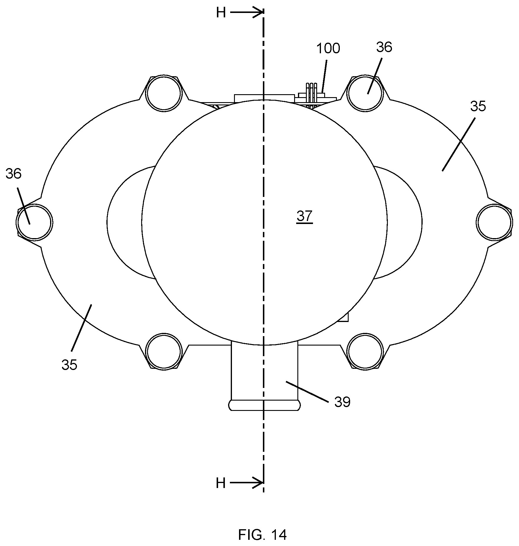 Patent US12460565 Figure 13 – Liquid separator system