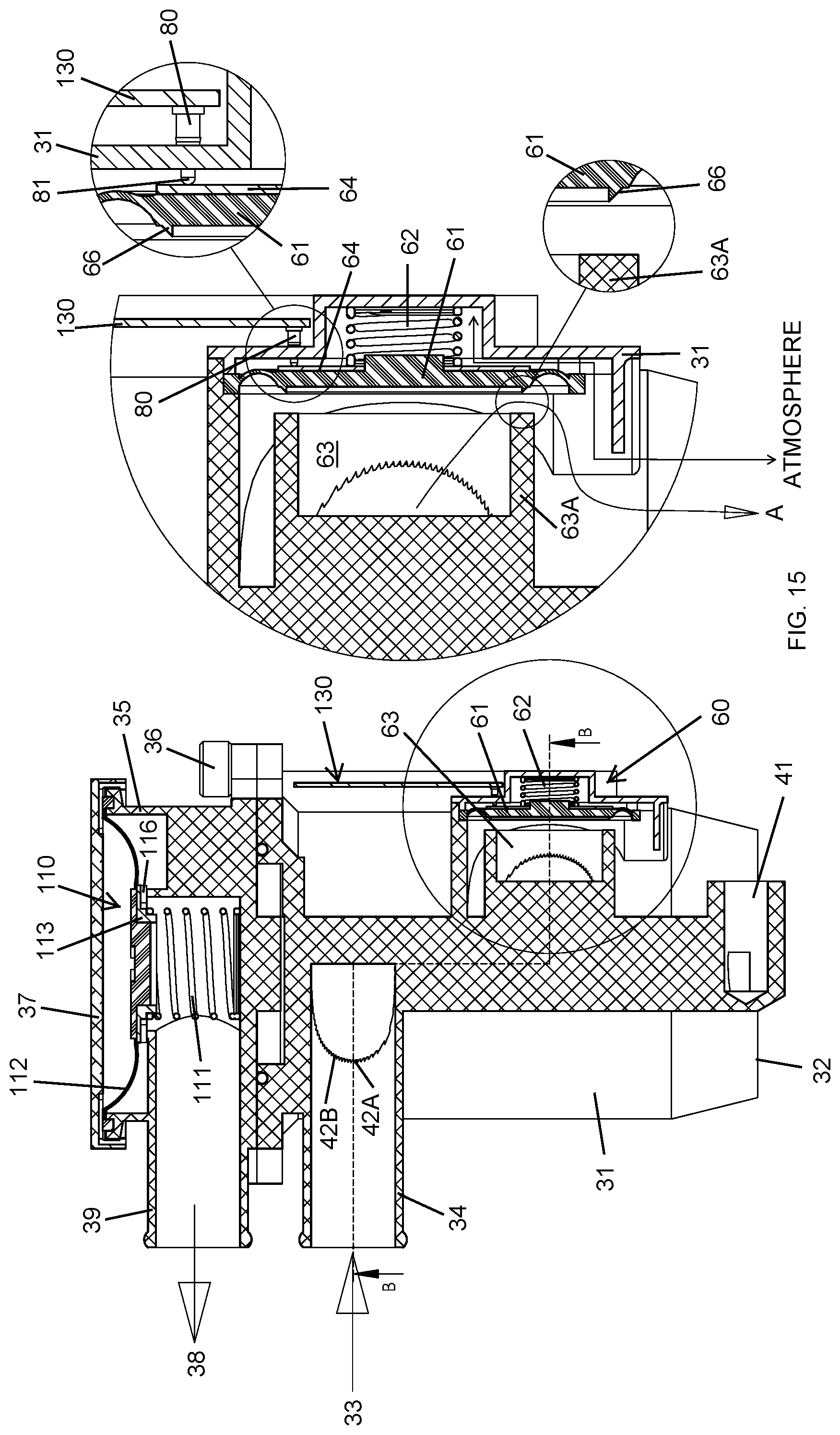 Patent US12460565 Figure 14 – Liquid separator system