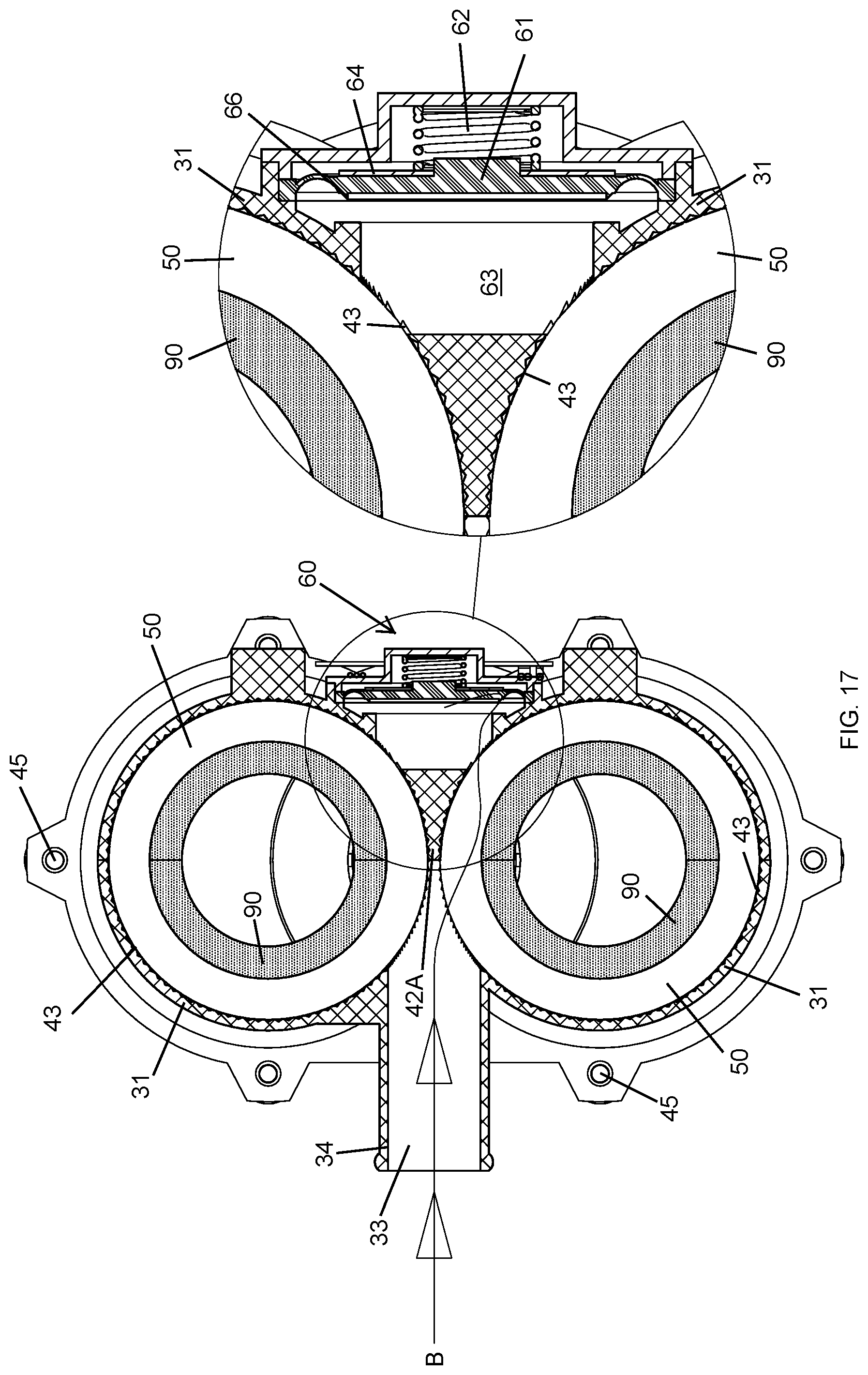 Patent US12460565 Figure 16 – Liquid separator system
