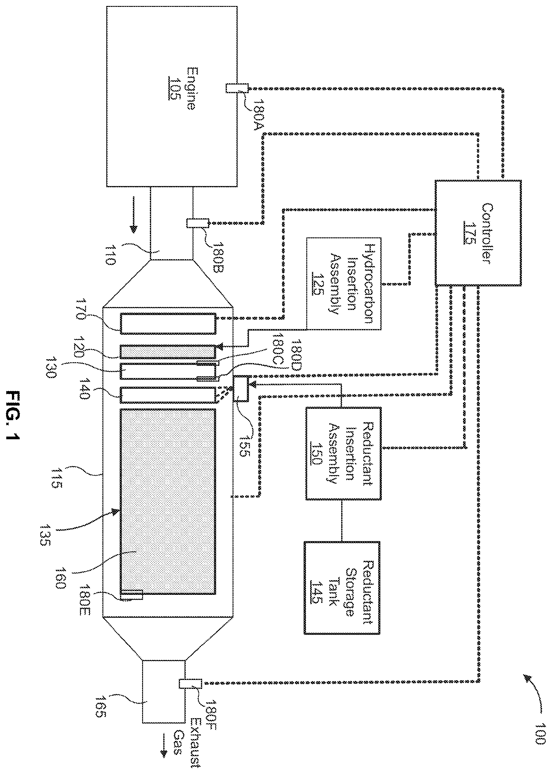Patent US12460568 Figure 1 – Engine health and oil consumption rate diagnostic using back pressure