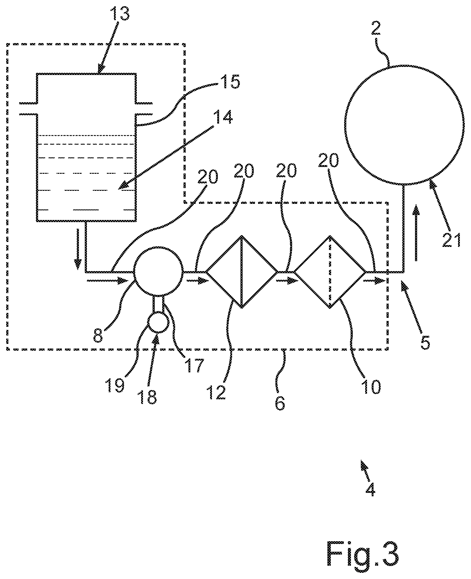 Patent US12460571 Figure 3 – Cooling module for a motor vehicle for cooling a drive unit of the motor vehicle, and motor vehicle and method for assembling a motor vehicle