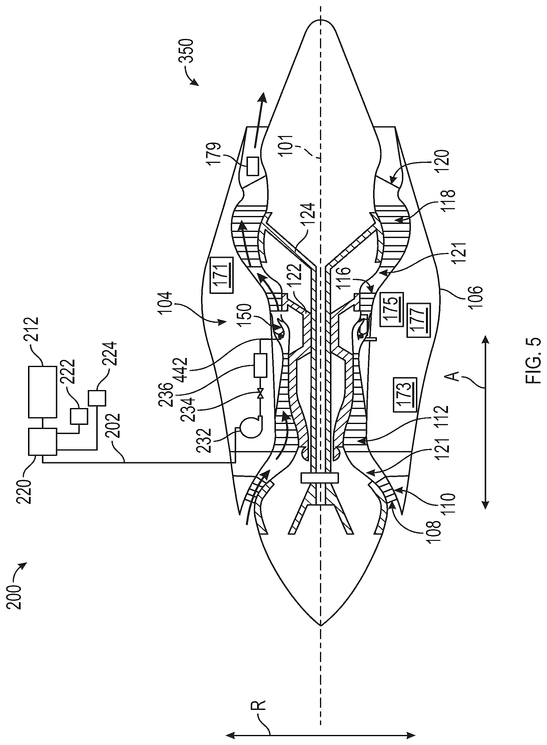 Patent US12460573 Figure 4 – Combustor size rating for a gas turbine engine using hydrogen fuel