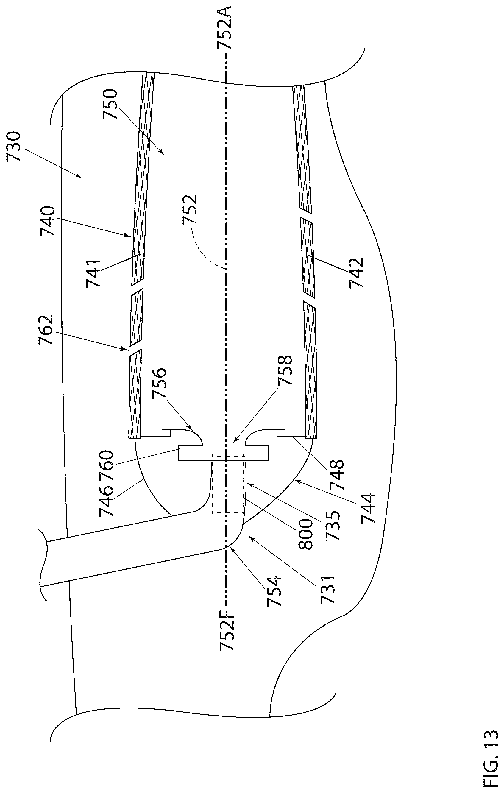 Patent US12460573 Figure 12 – Combustor size rating for a gas turbine engine using hydrogen fuel
