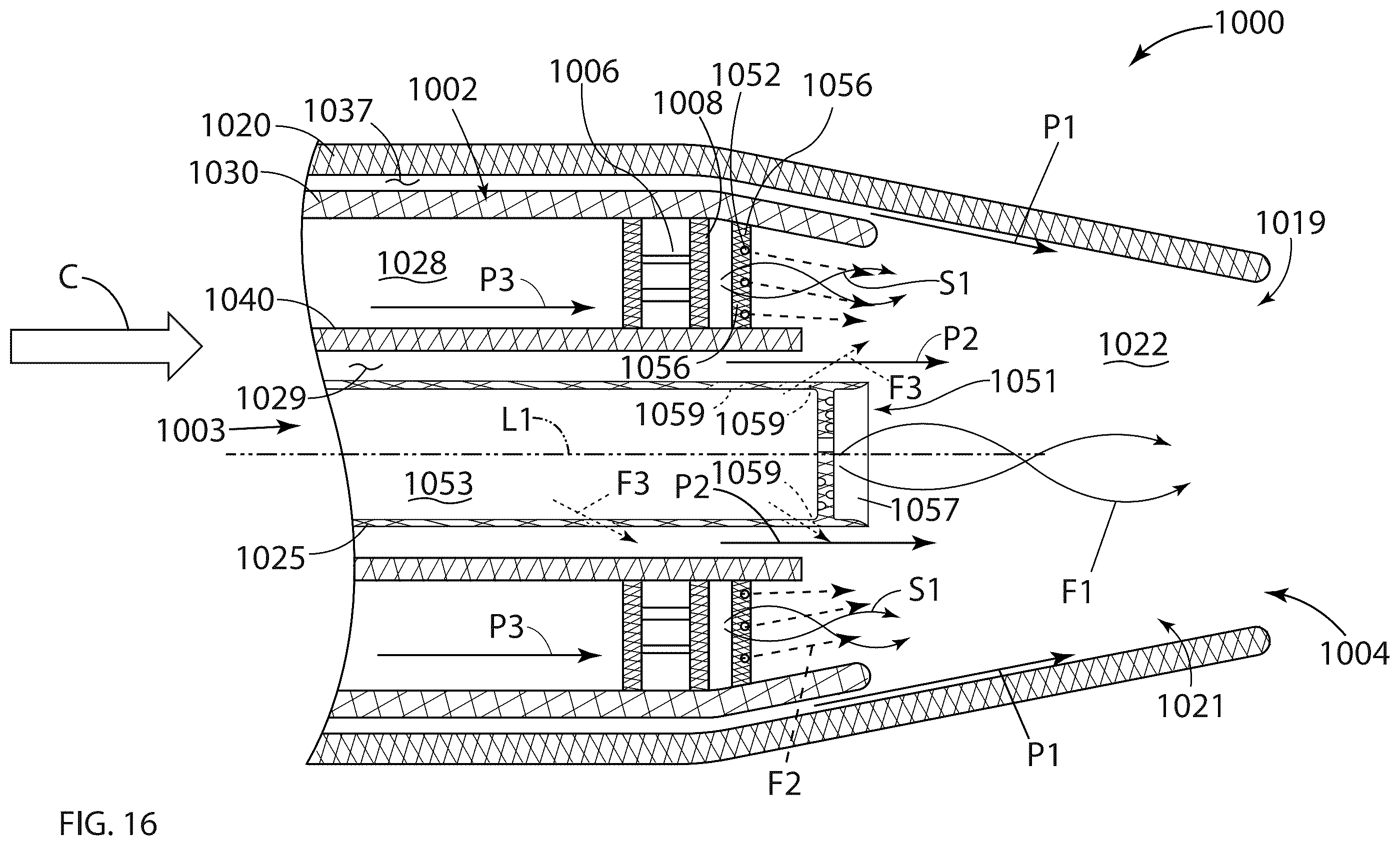 Patent US12460573 Figure 15 – Combustor size rating for a gas turbine engine using hydrogen fuel