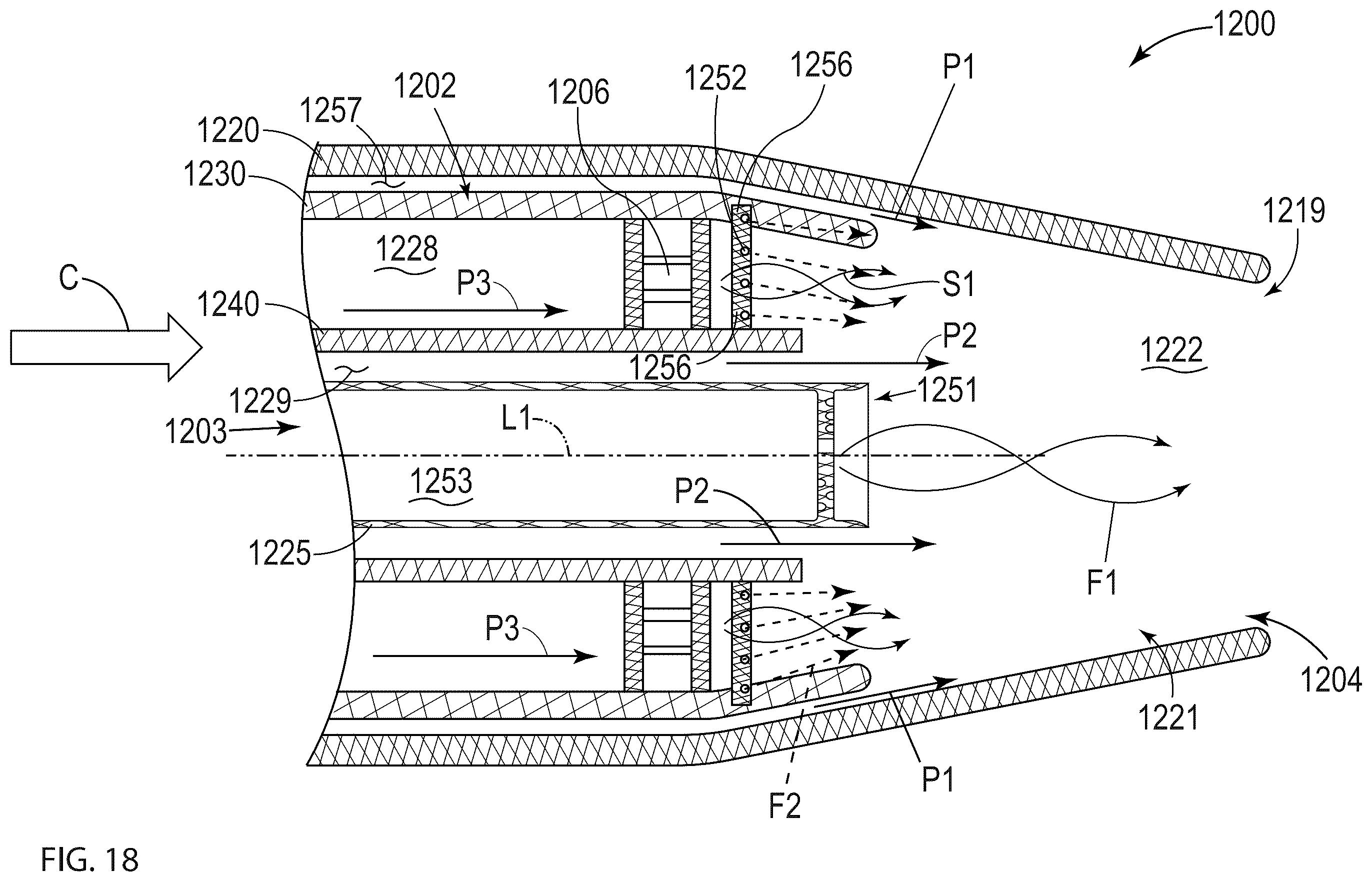 Patent US12460573 Figure 17 – Combustor size rating for a gas turbine engine using hydrogen fuel