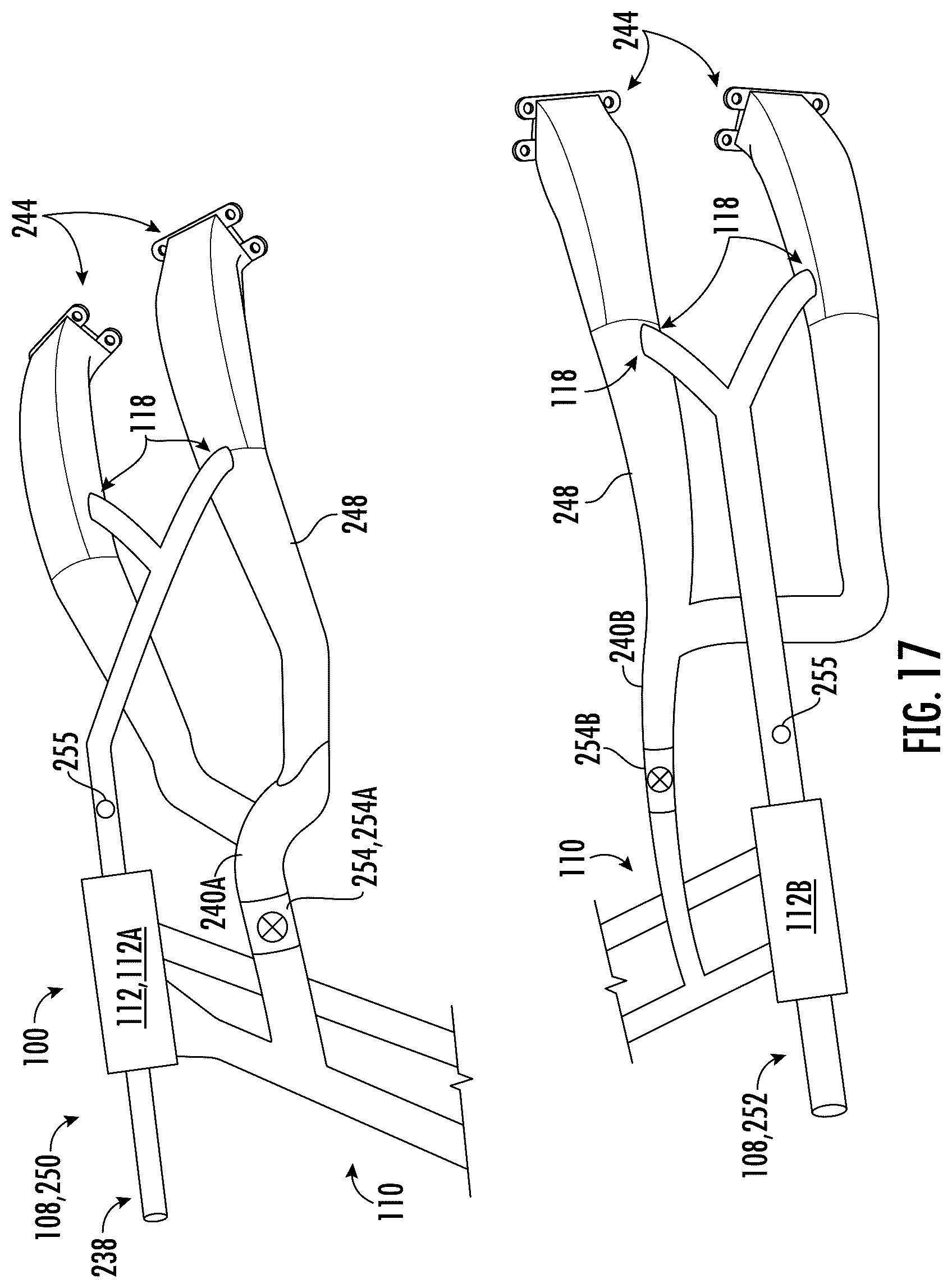 Patent US12460574 Figure 16 – Gas turbine engine having cooling systems
