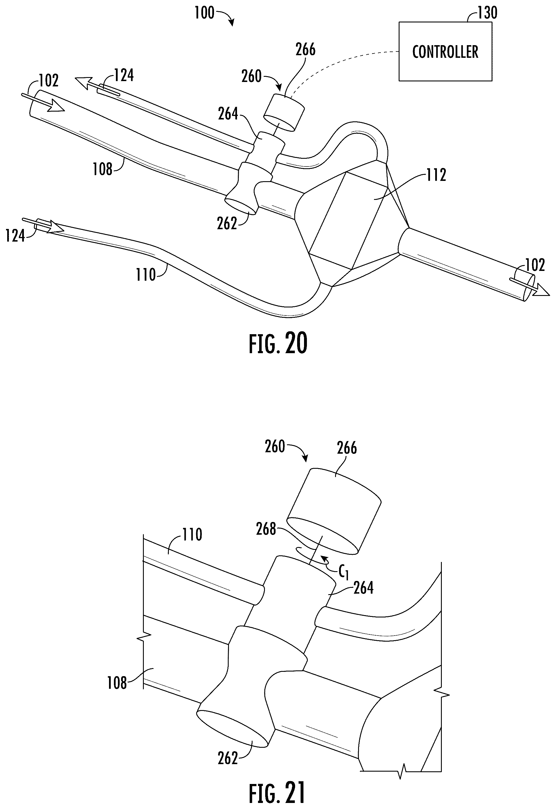 Patent US12460574 Figure 19 – Gas turbine engine having cooling systems