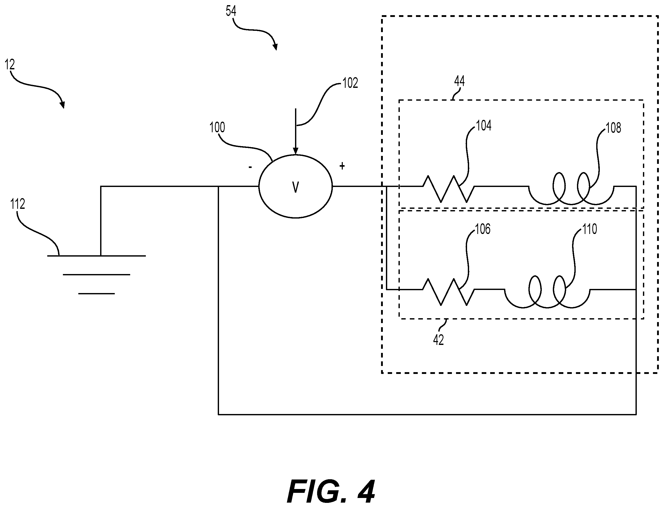 Patent US12460596 Figure 4 – Fuel injector drive system