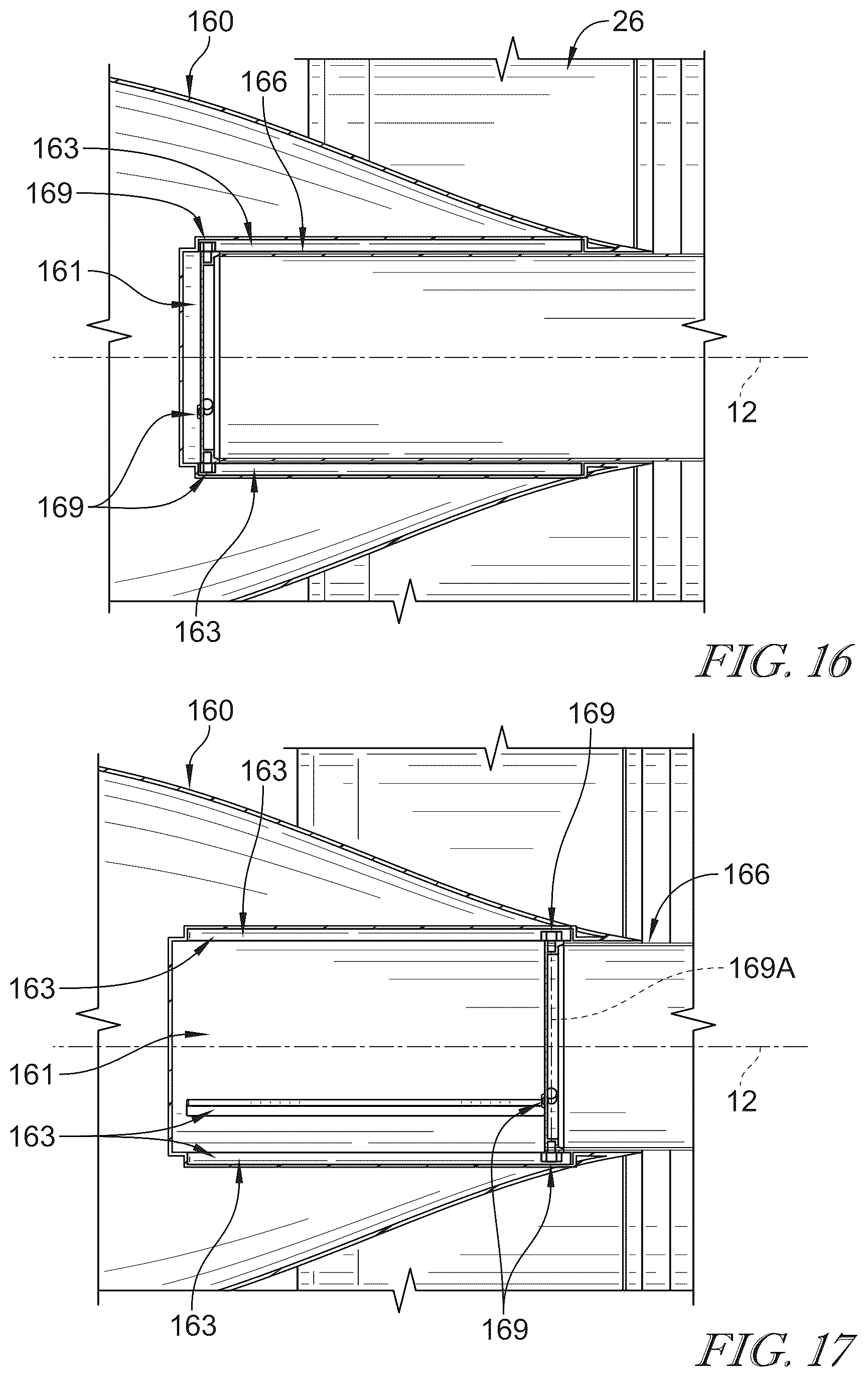 Patent US12460601 Figure 10 – Plug nozzle and thrust reverser for high mach gas turbine engines
