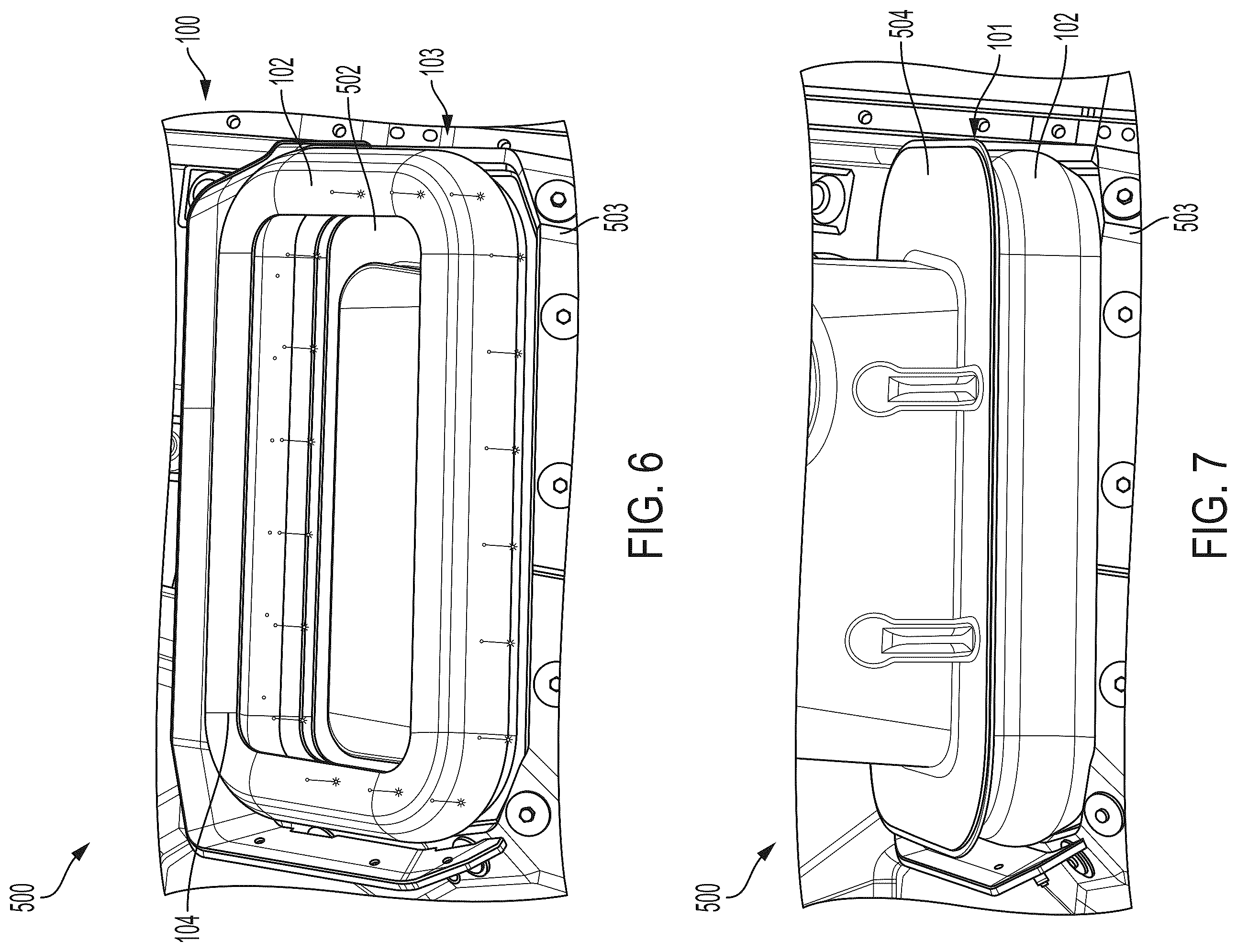 Patent US12460602 Figure 4 – Bonded double wall seal assembly