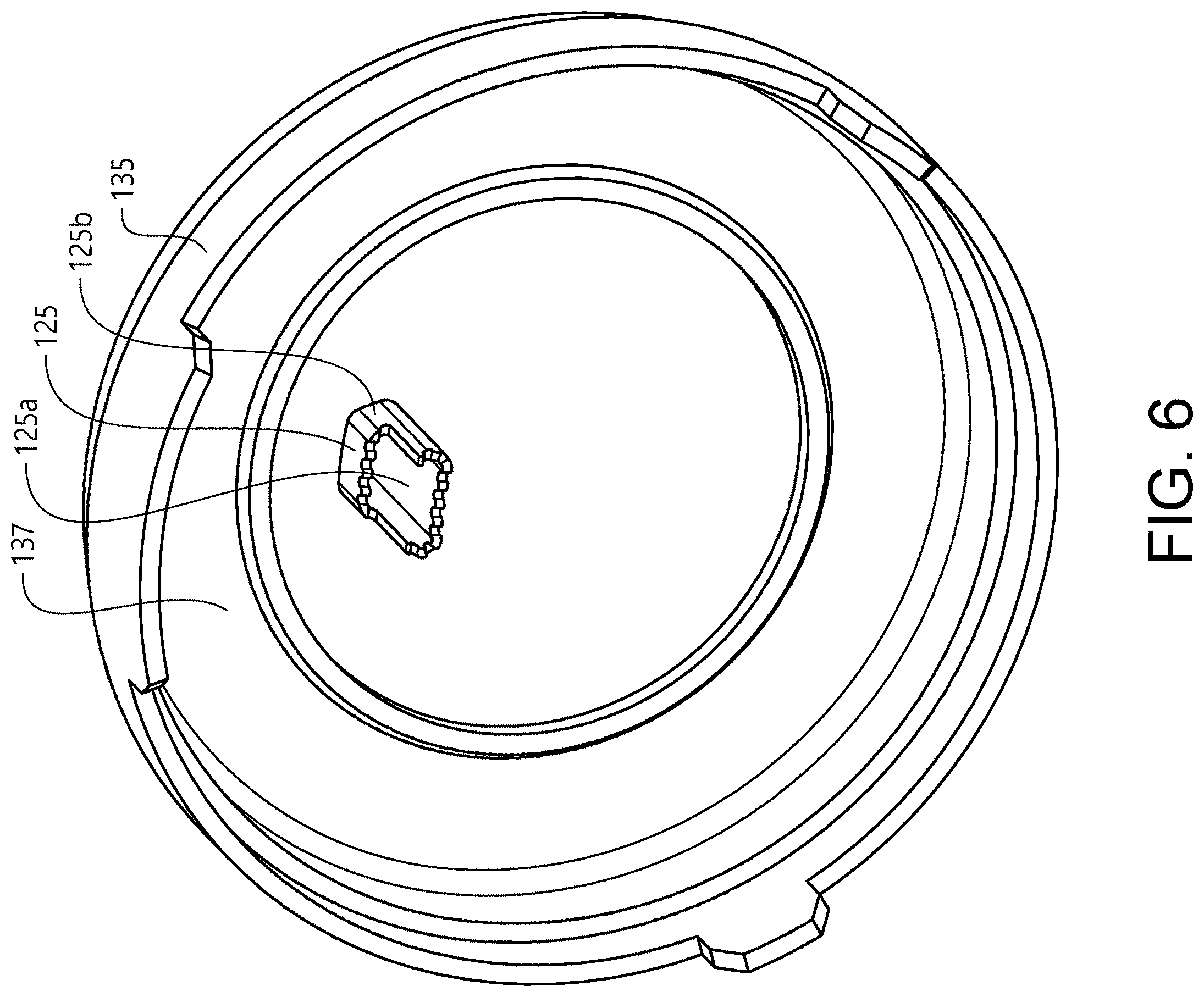 Patent US12460609 Figure 6 – Air filter housing and an air filter element
