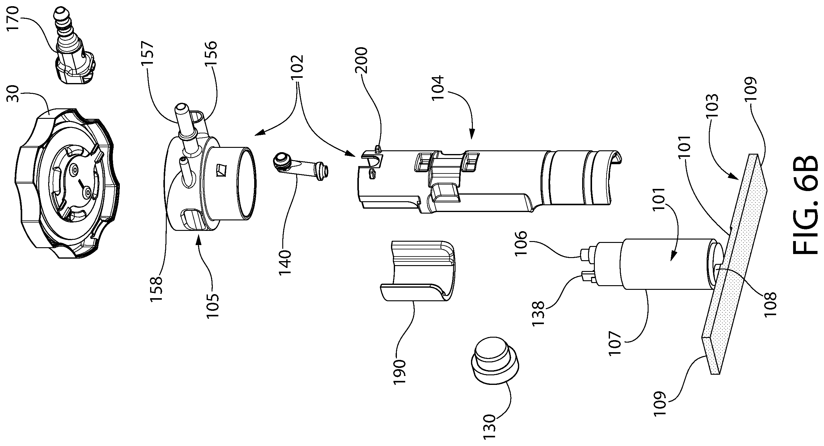 Patent US12460610 Figure 8 – Fuel tank and pump system