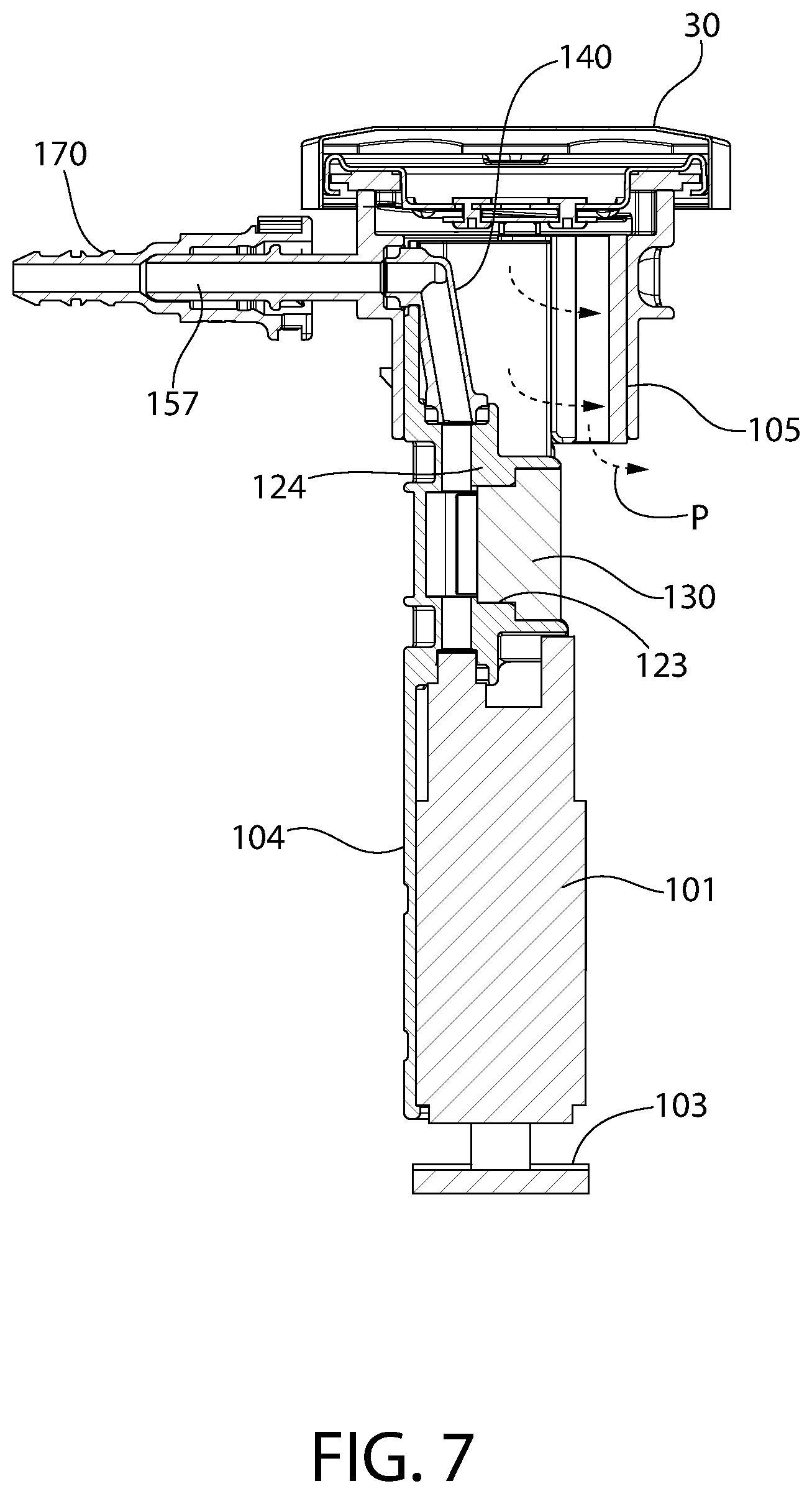Patent US12460610 Figure 9 – Fuel tank and pump system