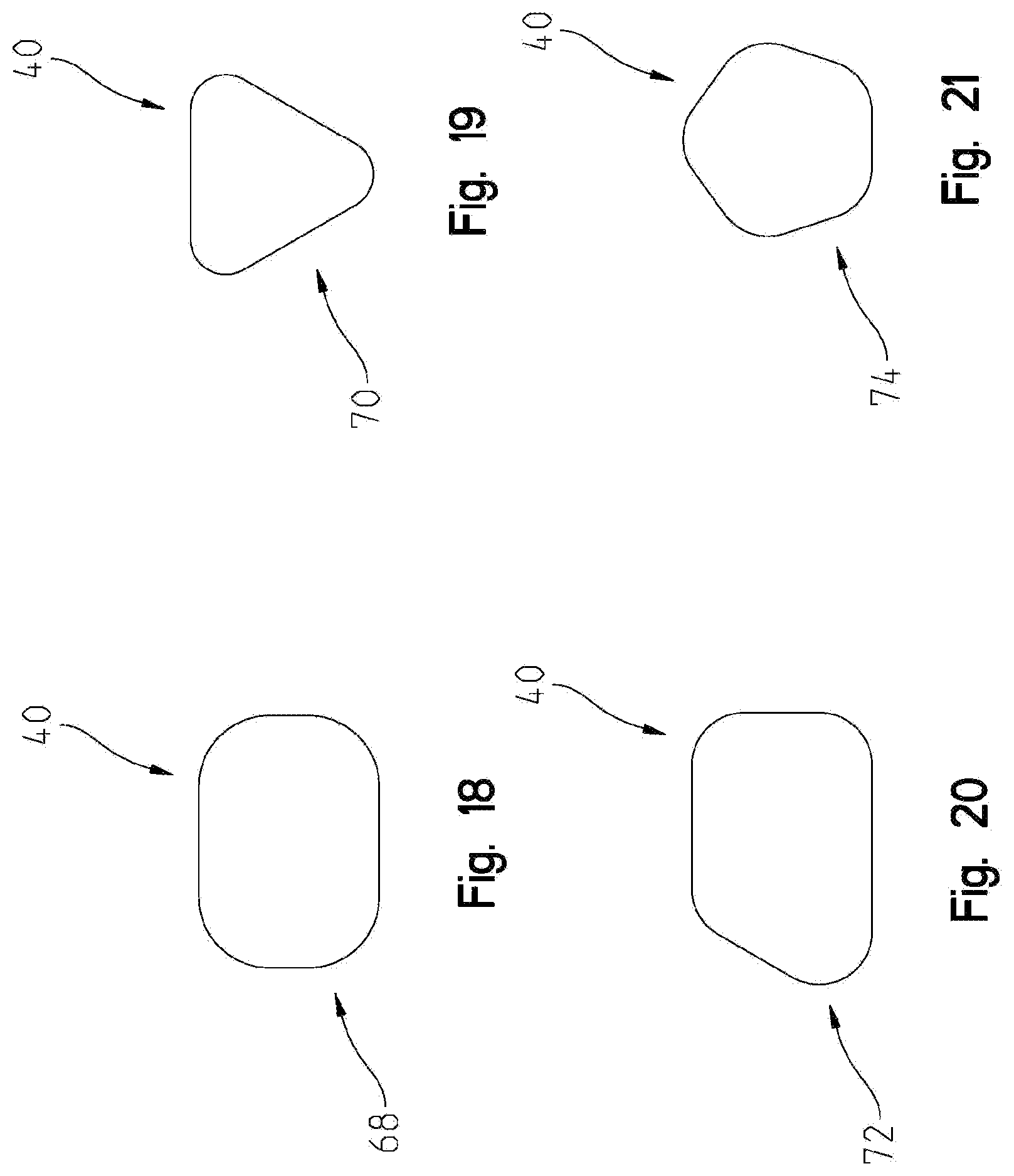 Patent US12460611 Figure 9 – Fuel injector having multiple rows of spray holes with different cross-sectional shapes for flow modulation