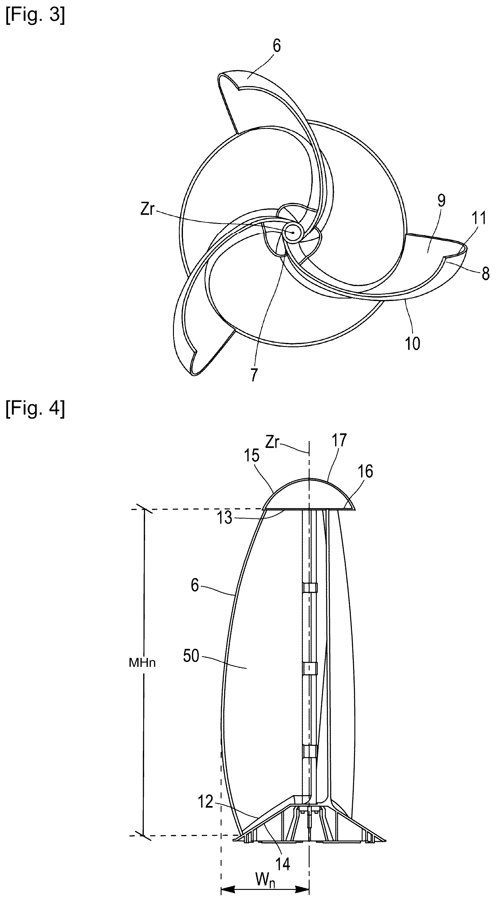 Patent US12460615 Figure 2 – Wind turbine with two sets of blades and aerogenerator