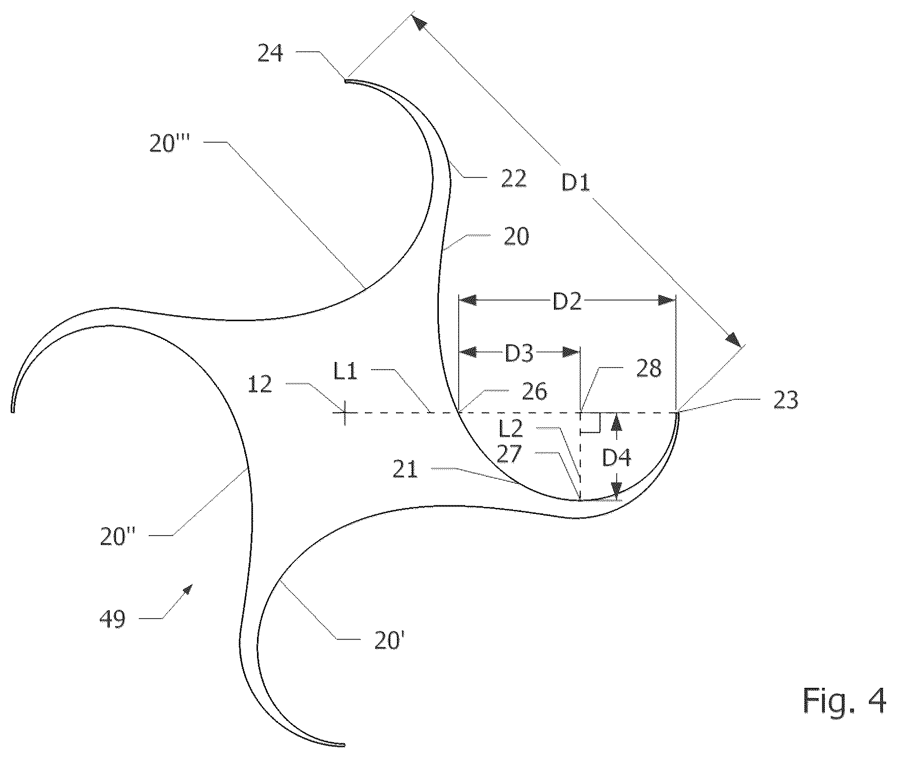 Patent US12460617 Figure 5 – Transverse-axis torque turbine