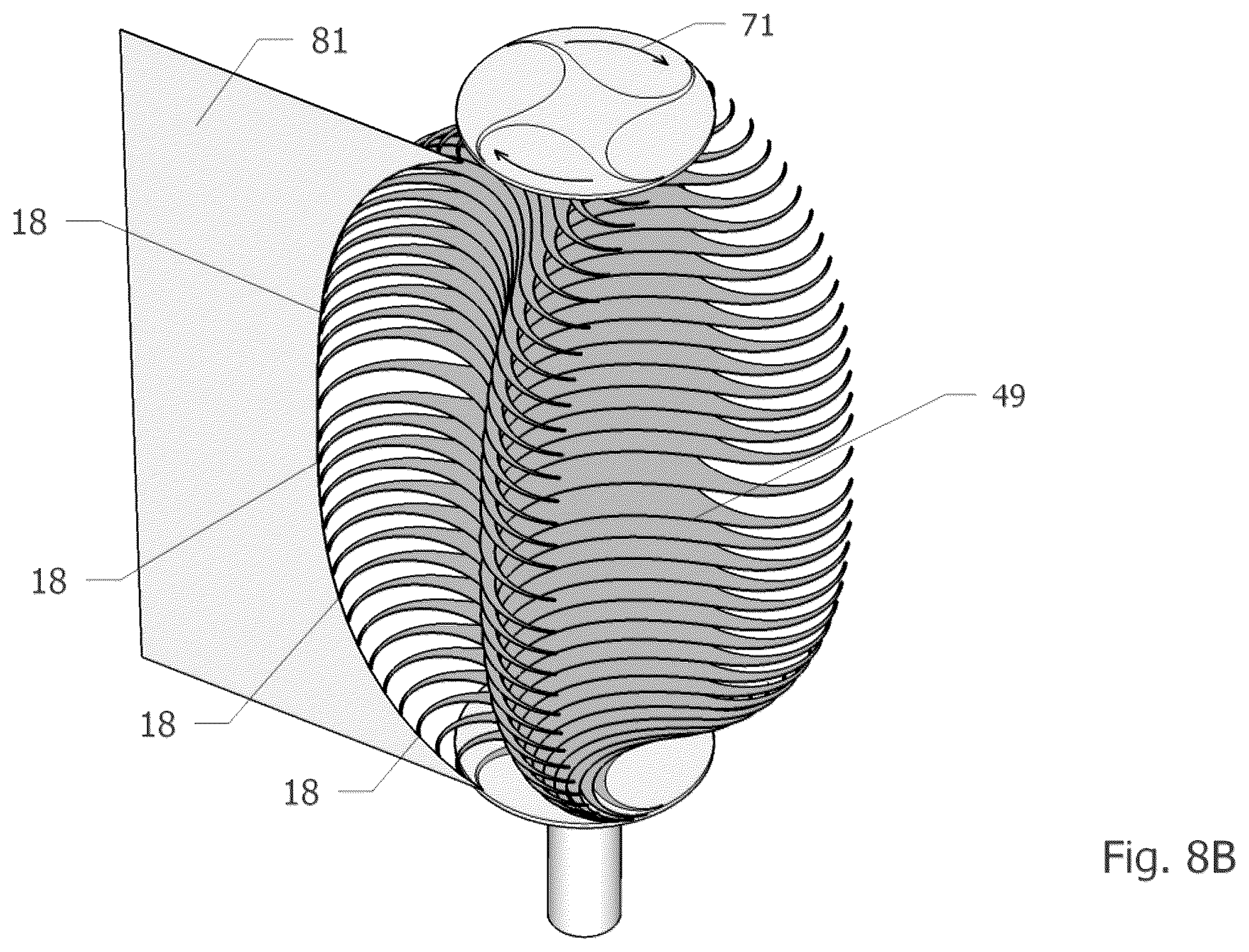 Patent US12460617 Figure 10 – Transverse-axis torque turbine