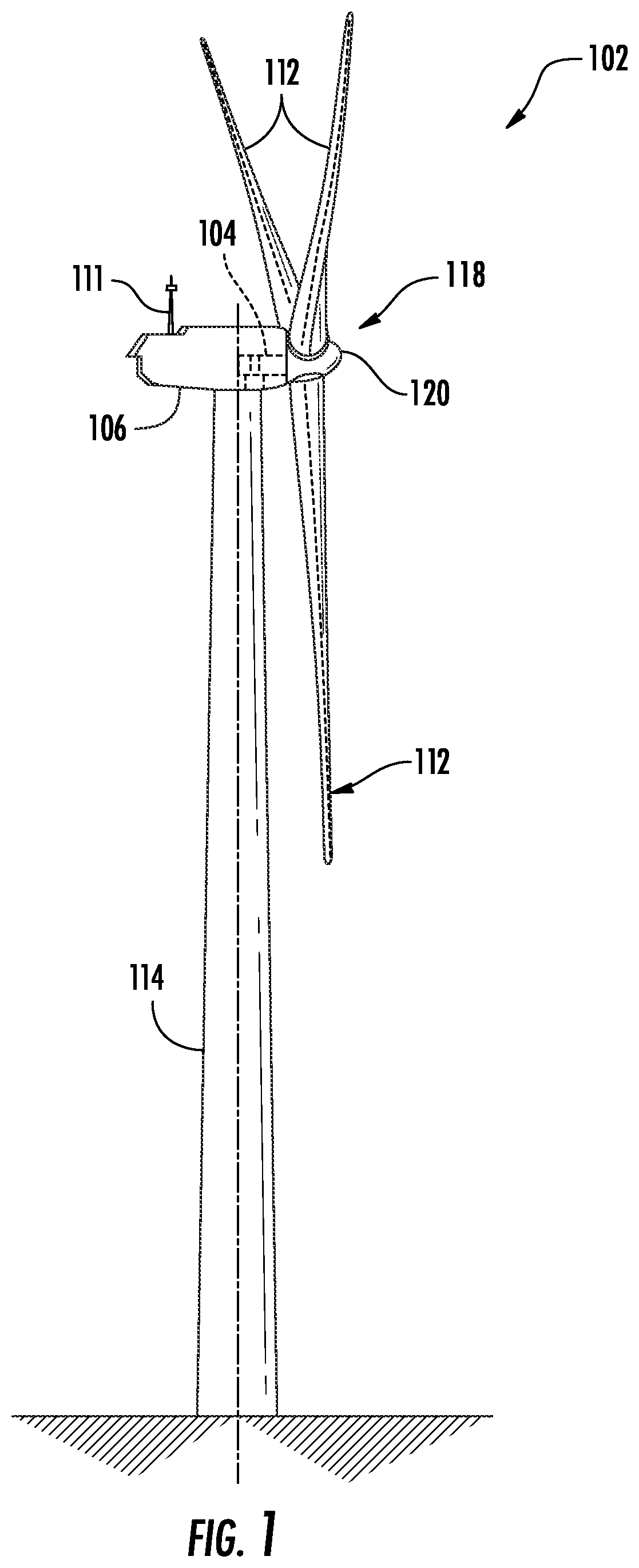 Patent US12460619 Figure 1 – System and method for optimizing wind farm performance using unmanned aerial vehicles