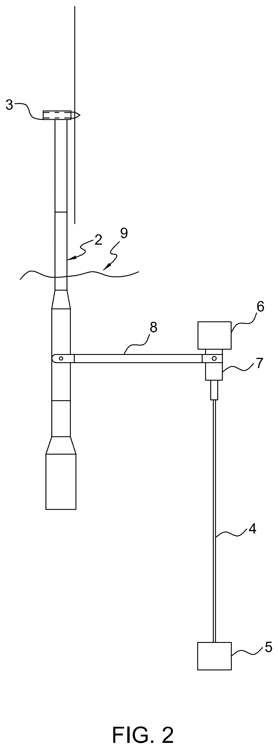 Patent US12460620 Figure 2 – Floating windmill