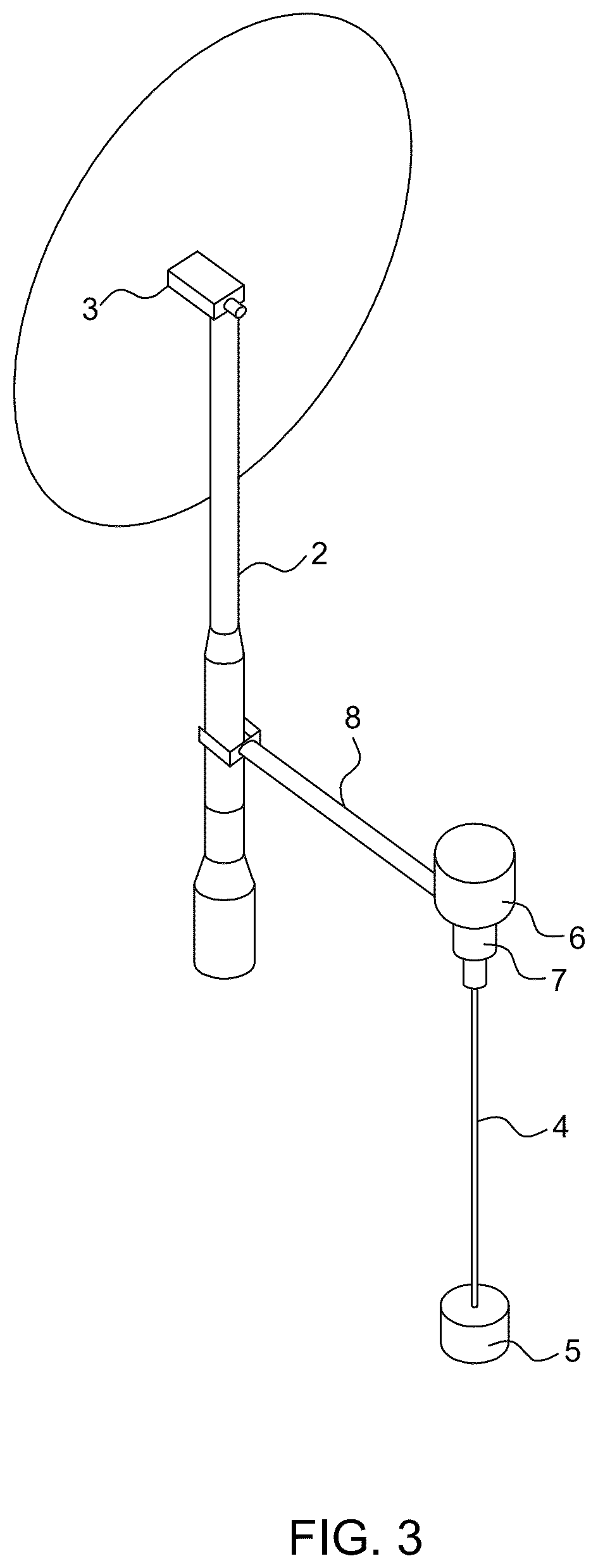 Patent US12460620 Figure 3 – Floating windmill