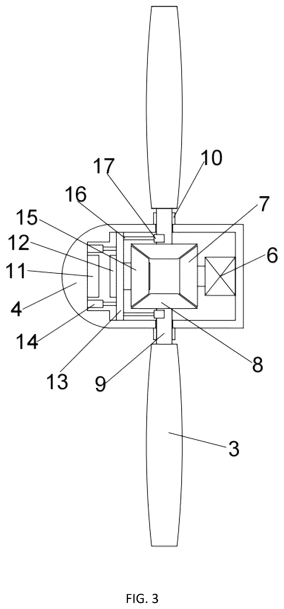 Patent US12460621 Figure 3 – Multi-blade wind turbine