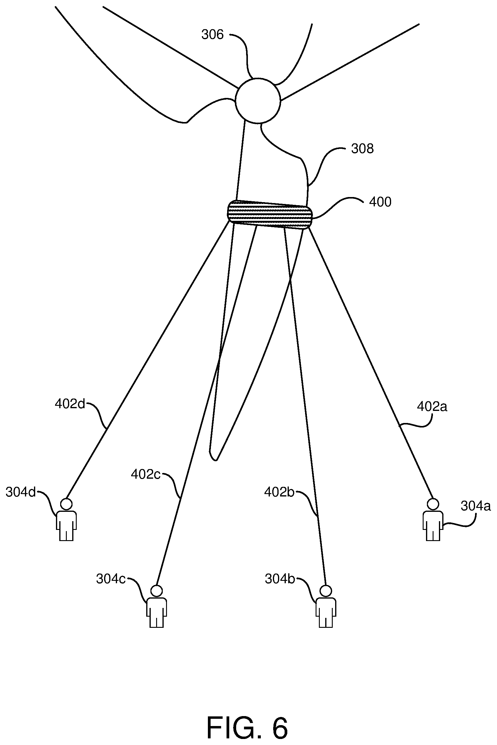 Patent US12460622 Figure 6 – System and method for cleaning wind turbine blades and solar panels