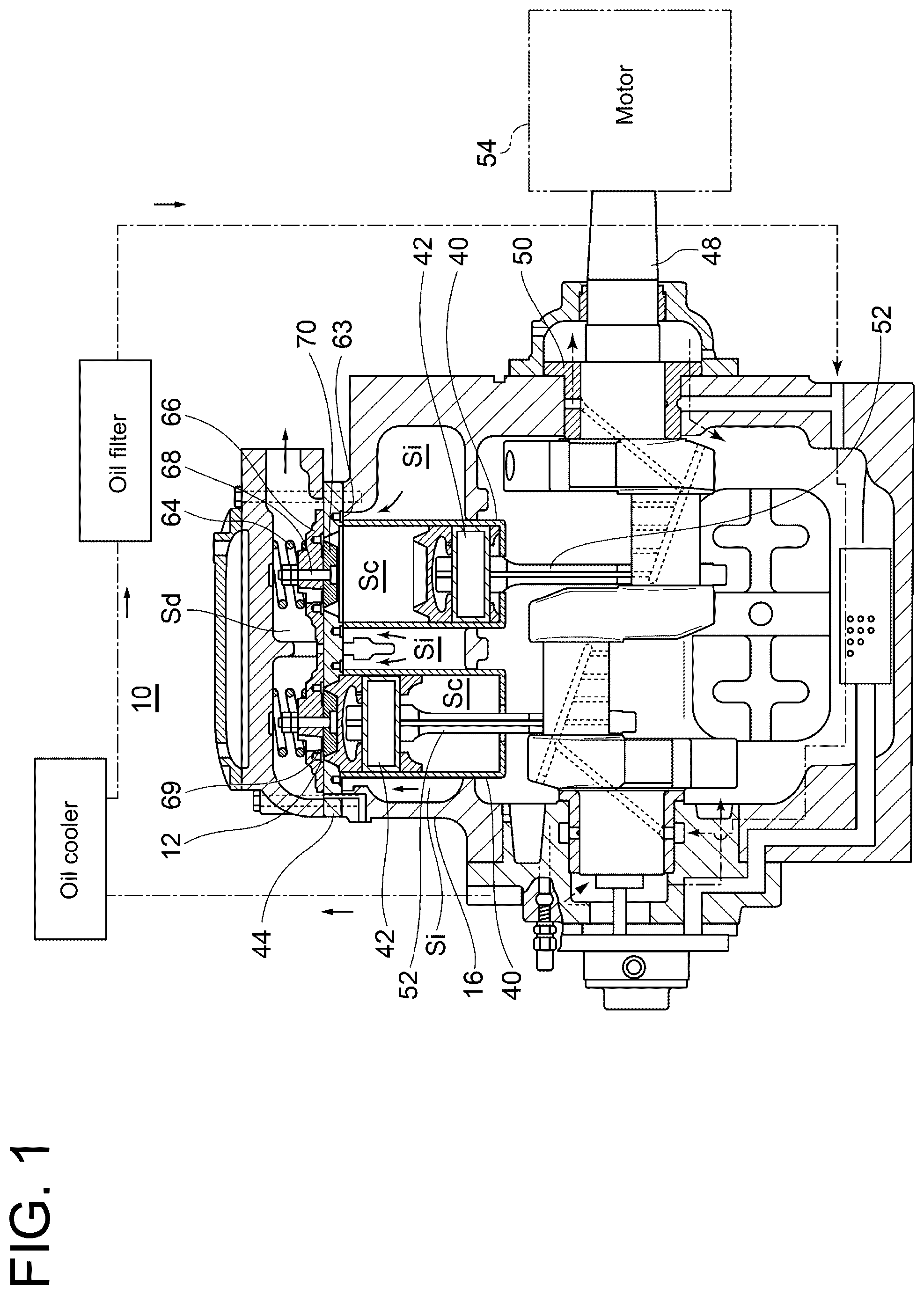 Patent US12460624 — Reciprocating compressor — Figure 1