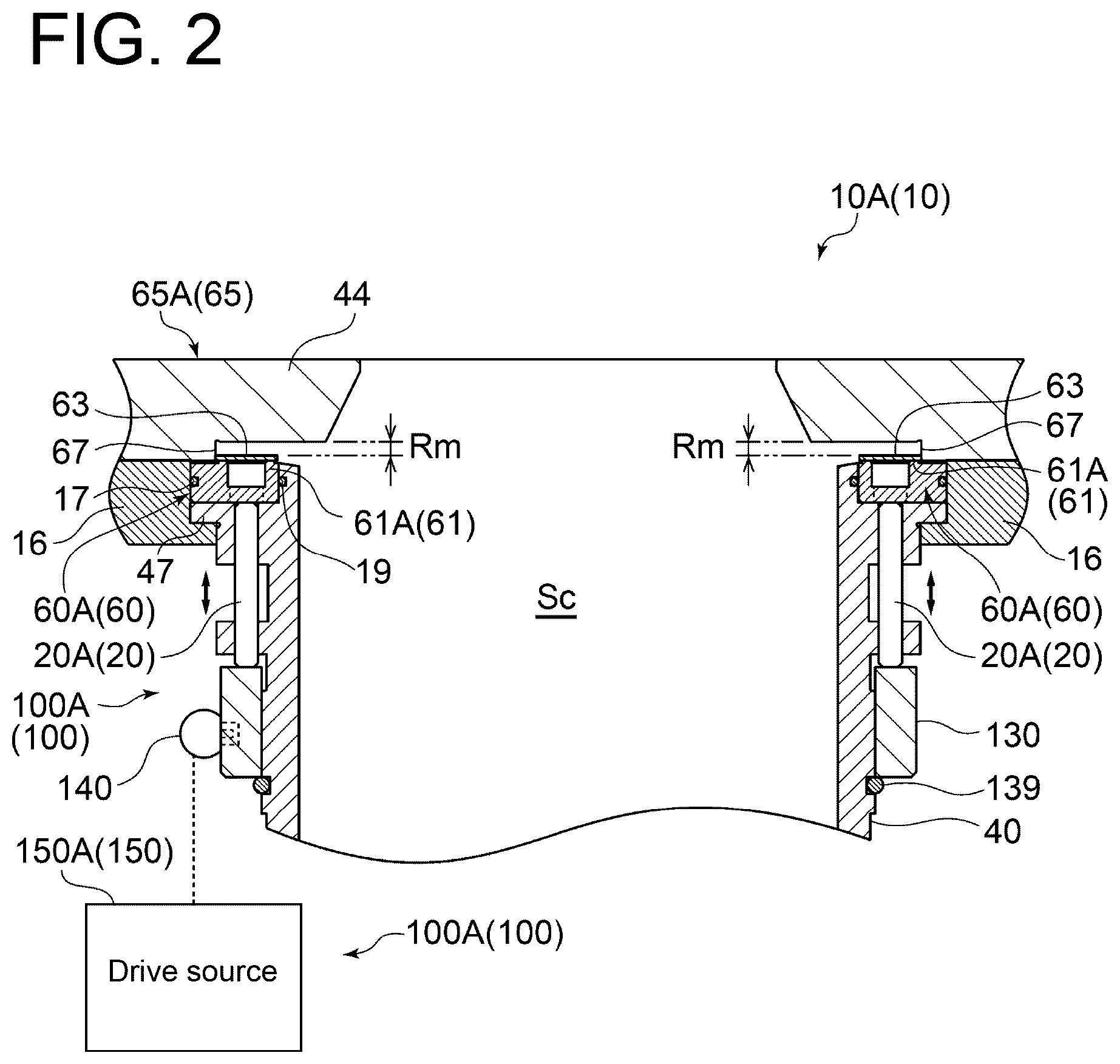 Patent US12460624 Figure 2 – Reciprocating compressor