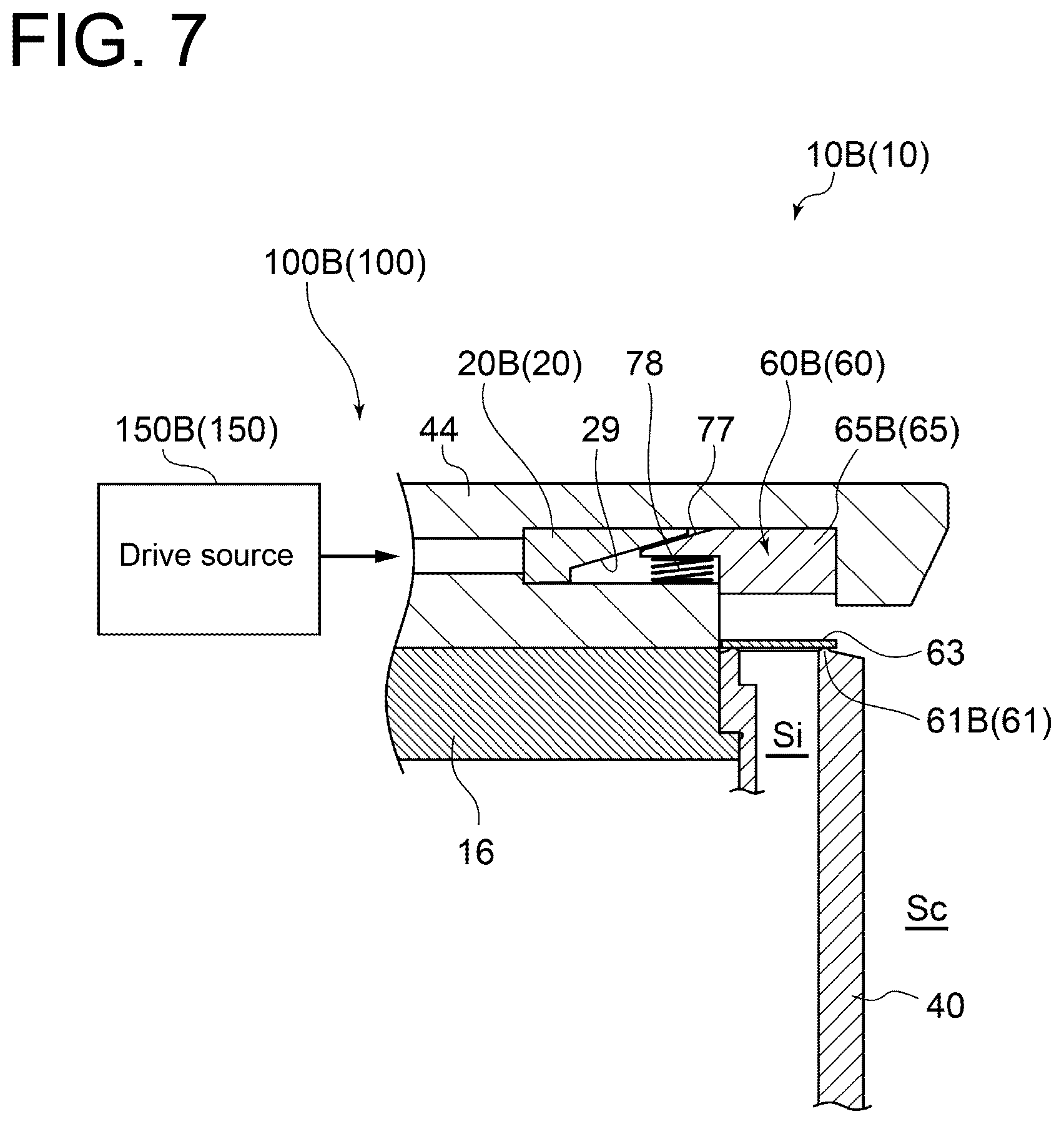 Patent US12460624 Figure 8 – Reciprocating compressor