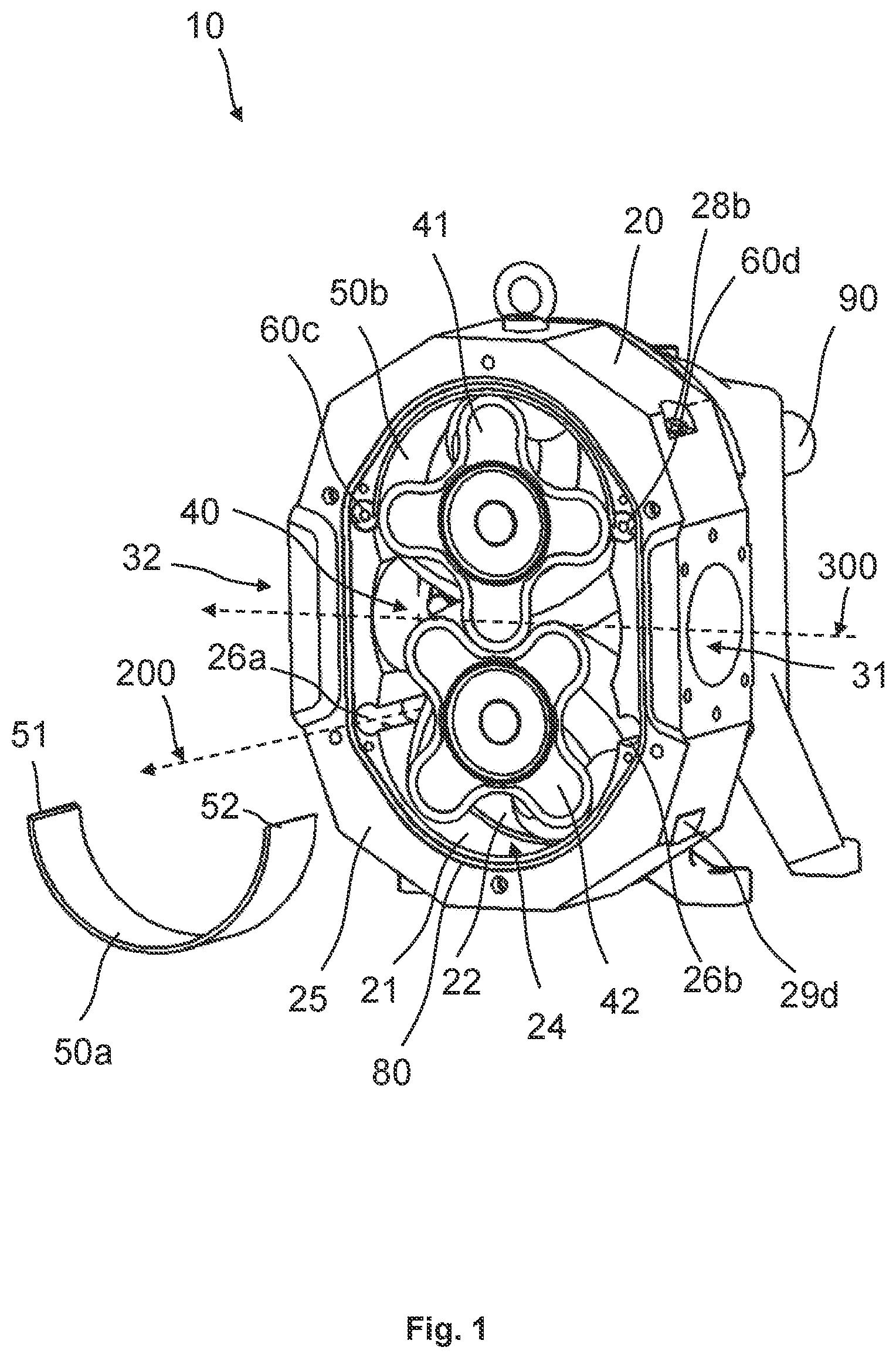 Patent US12460634 Figure 1 – Pump for conveying a fluid