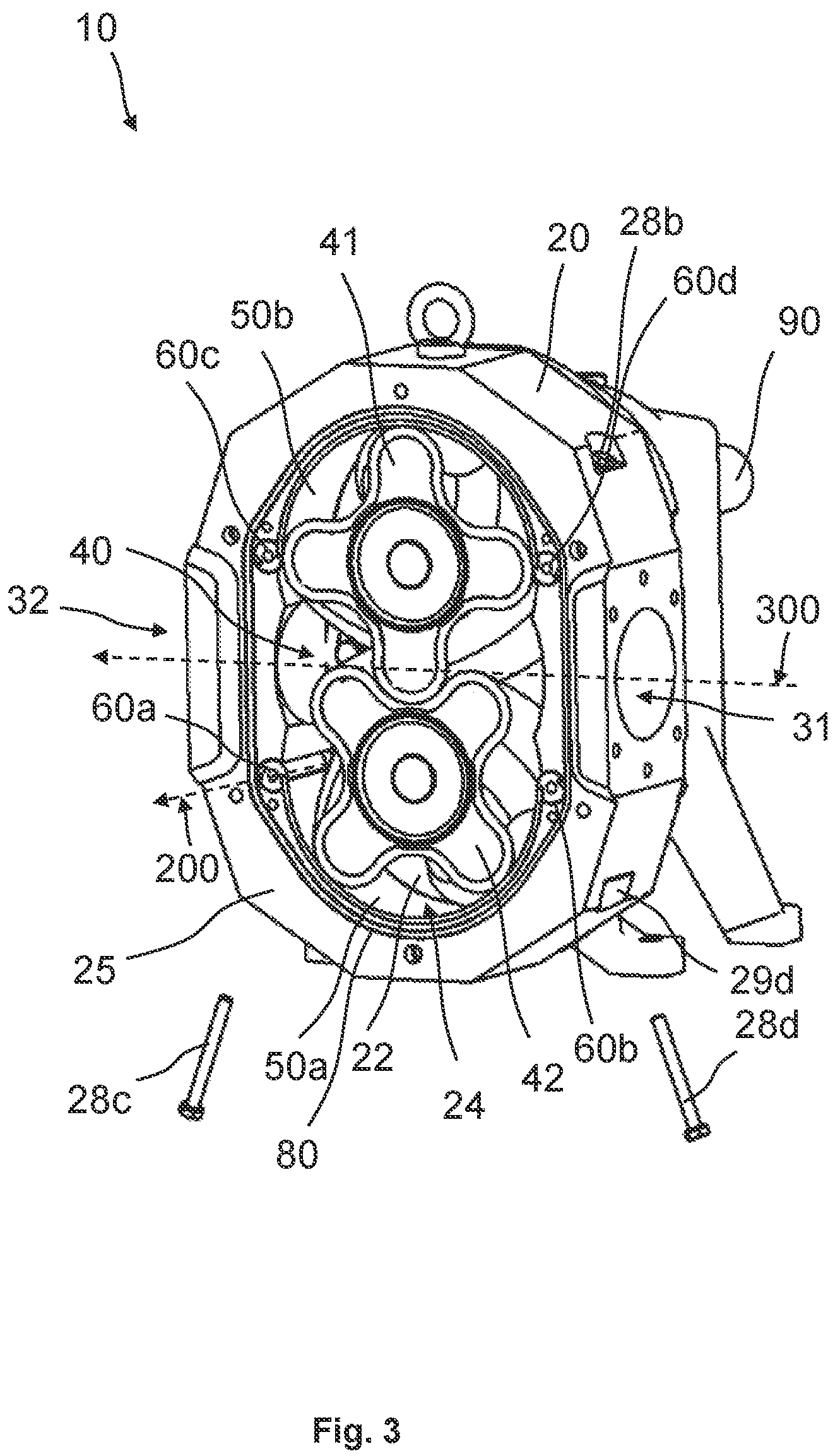 Patent US12460634 Figure 3 – Pump for conveying a fluid