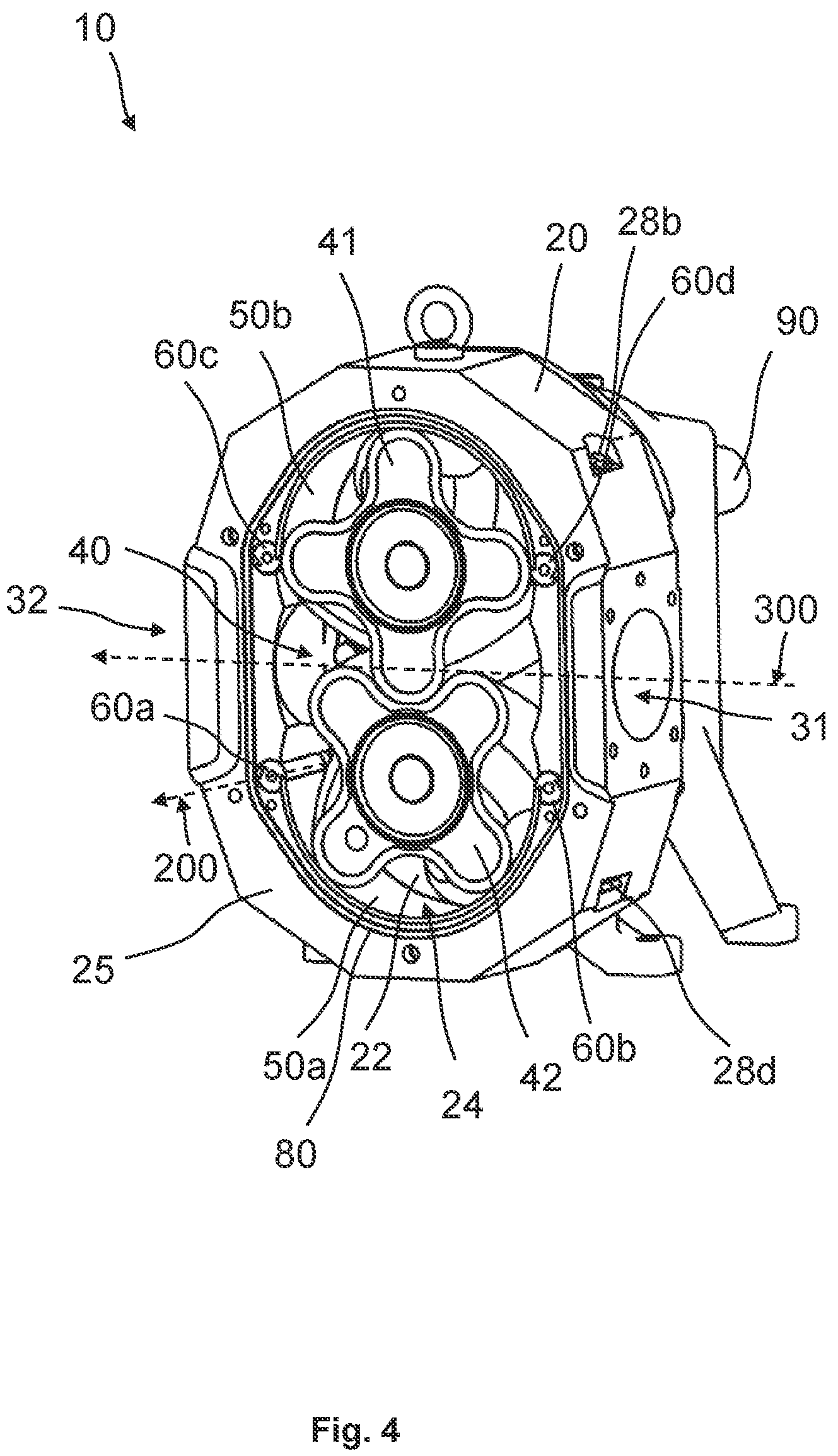 Patent US12460634 Figure 4 – Pump for conveying a fluid