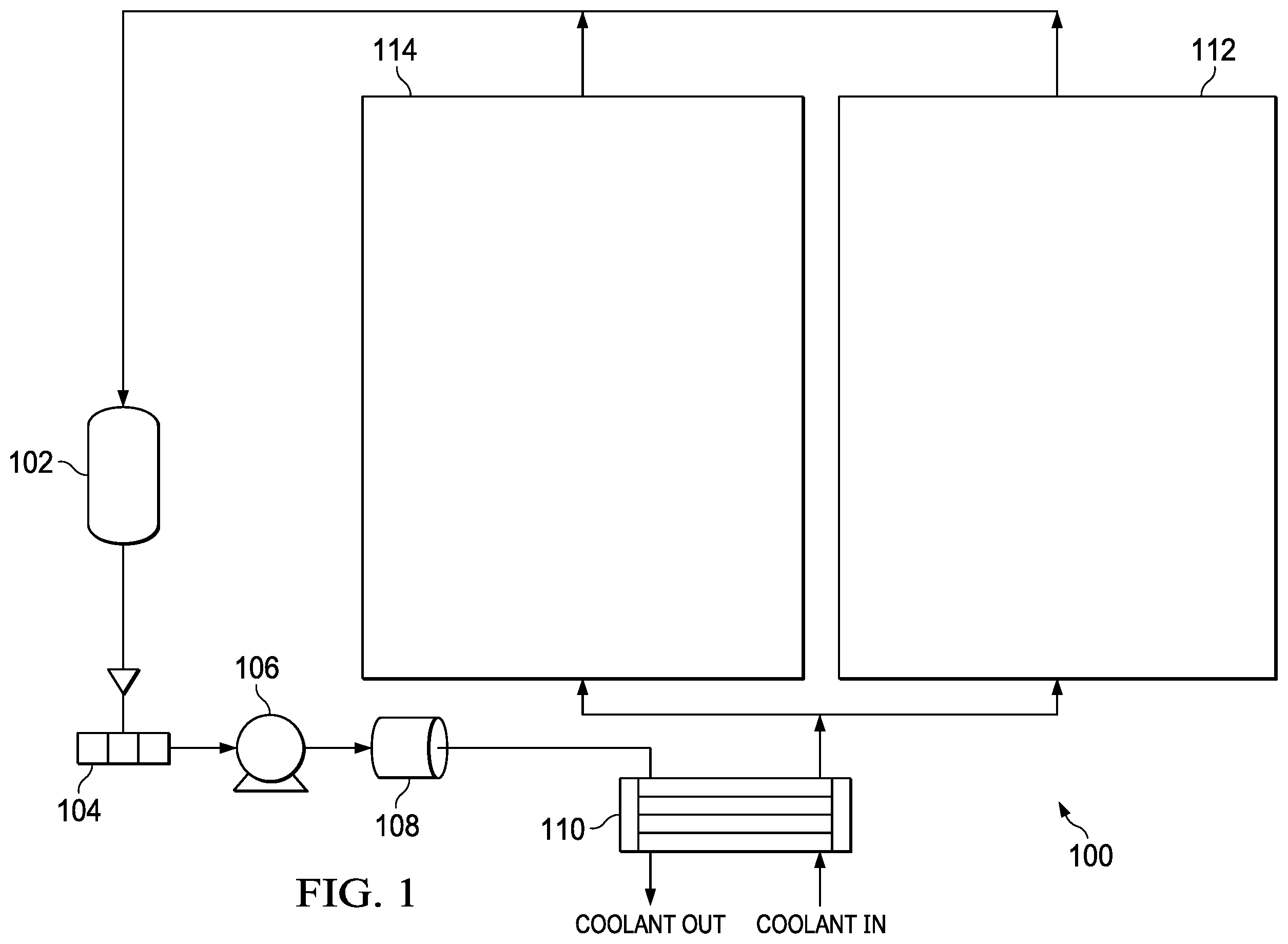 Patent US12460635 Figure 1 – Electric pump system and method with hollow shaft and temperature sensor