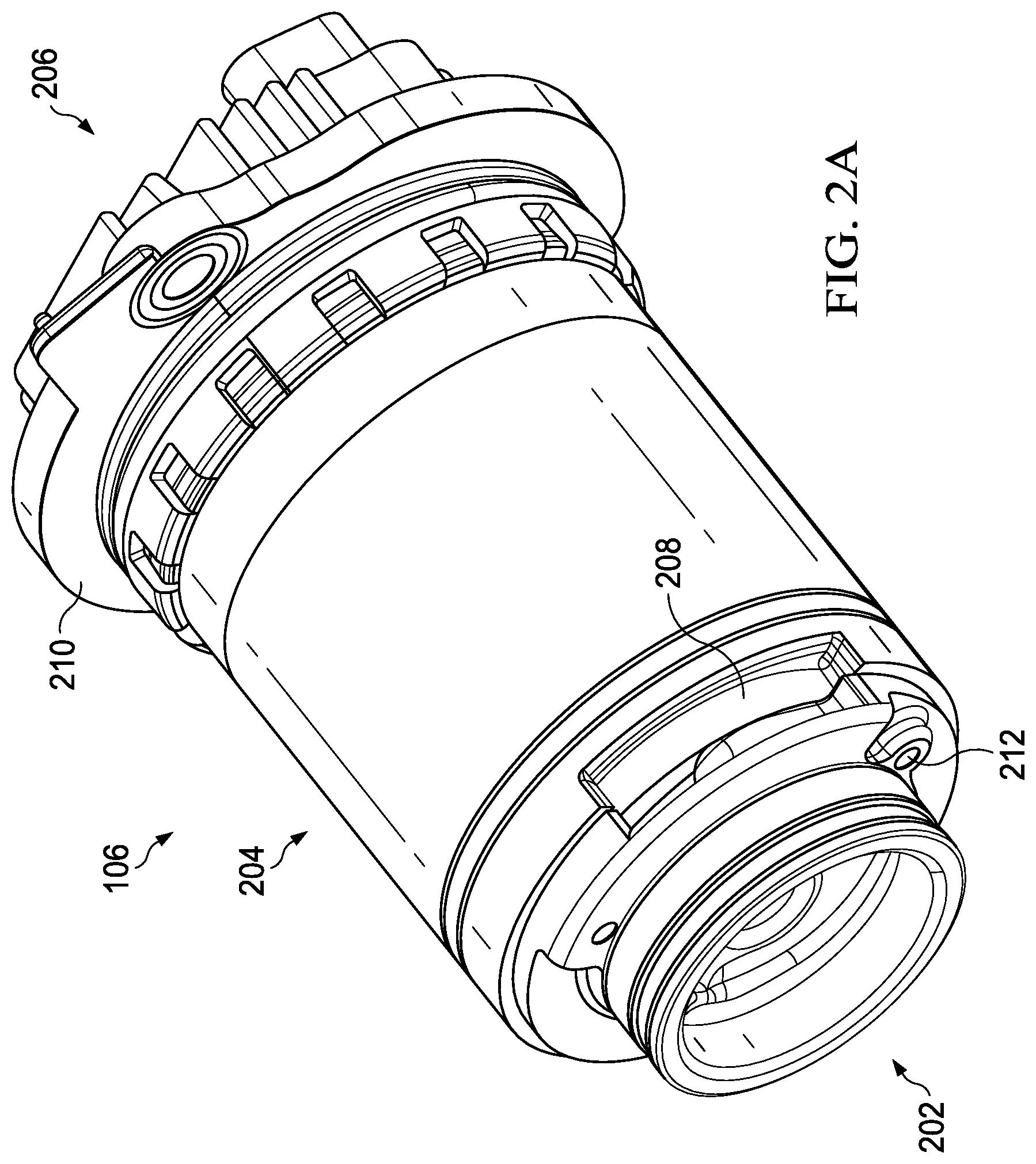 Patent US12460635 Figure 2 – Electric pump system and method with hollow shaft and temperature sensor