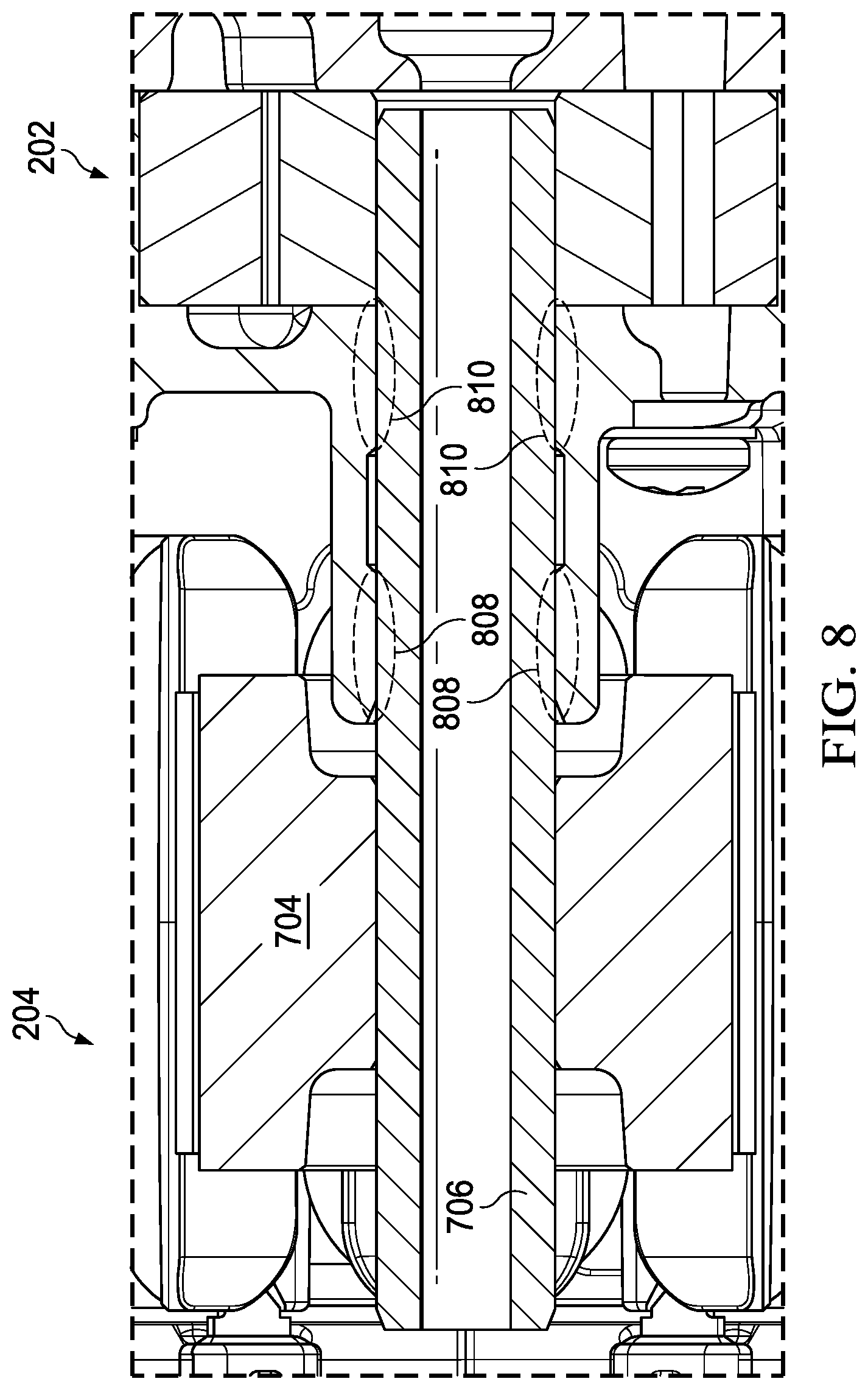 Patent US12460635 Figure 11 – Electric pump system and method with hollow shaft and temperature sensor