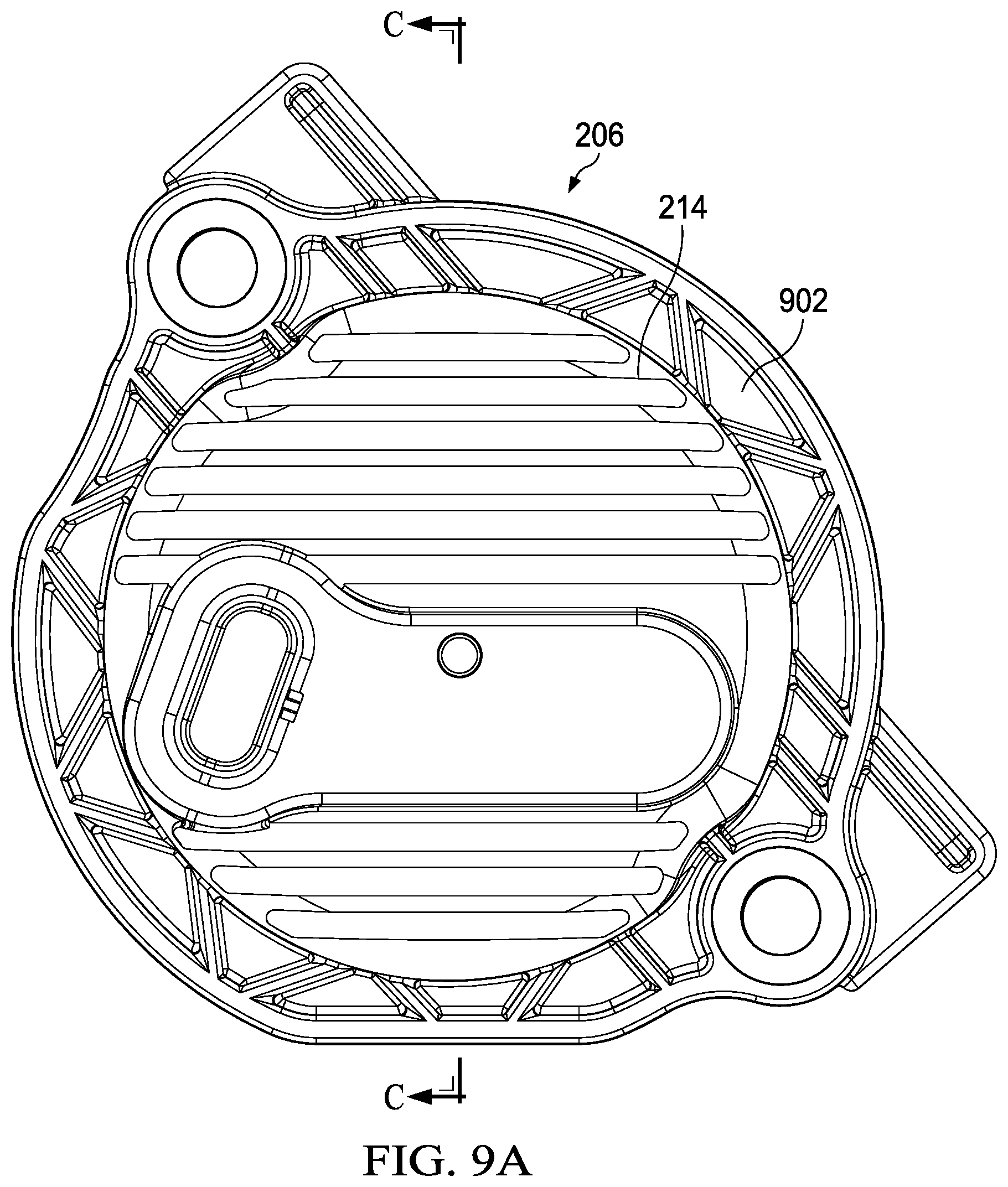 Patent US12460635 Figure 12 – Electric pump system and method with hollow shaft and temperature sensor