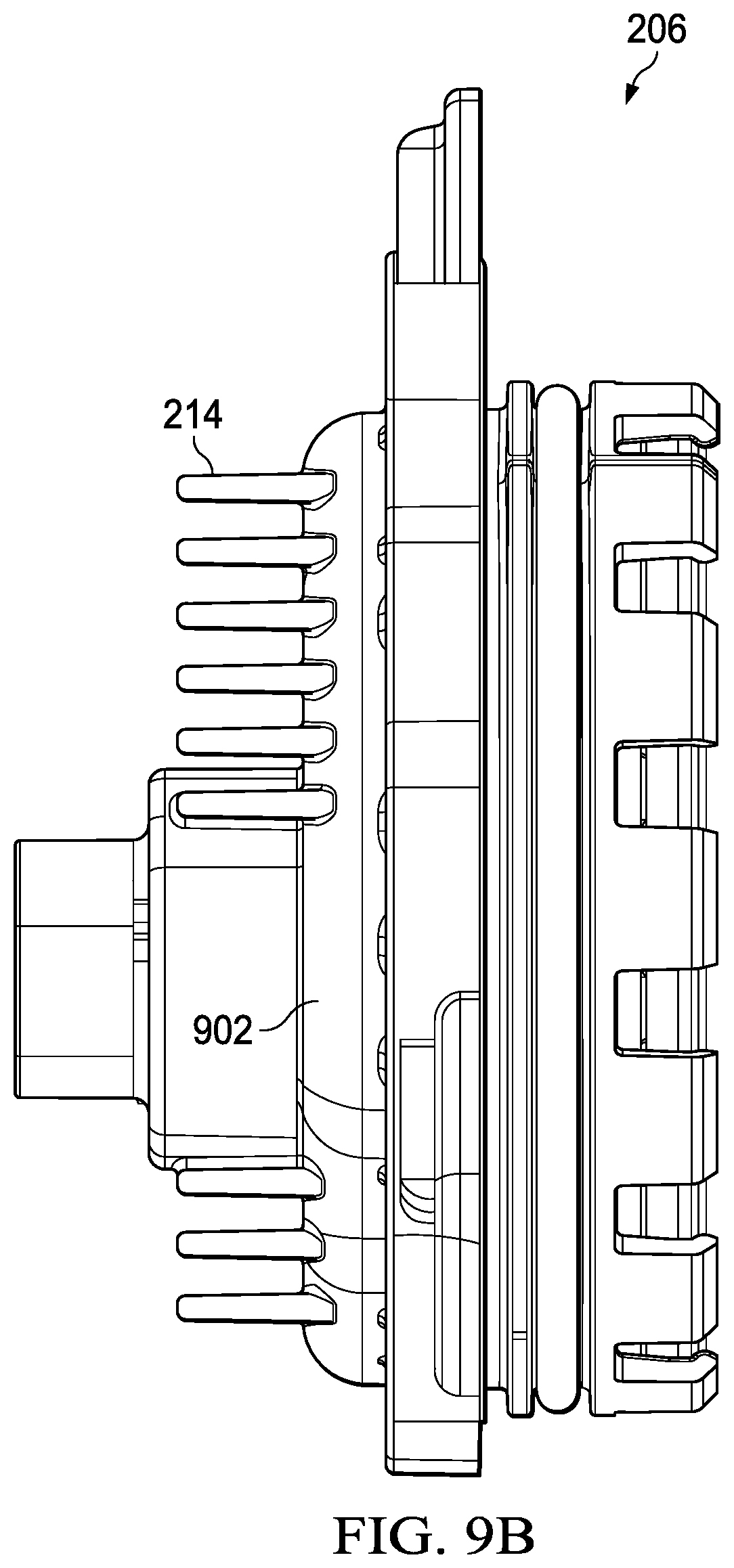 Patent US12460635 Figure 13 – Electric pump system and method with hollow shaft and temperature sensor