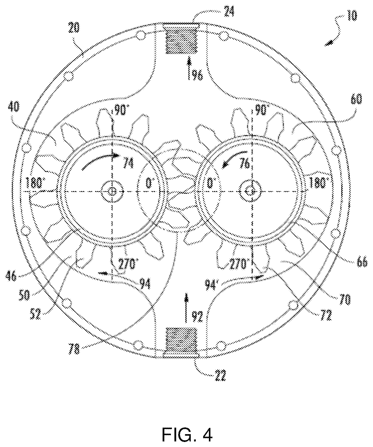 Patent US12460636 Figure 4 – Dynamic control of gears in a gear pump having a drive-drive configuration