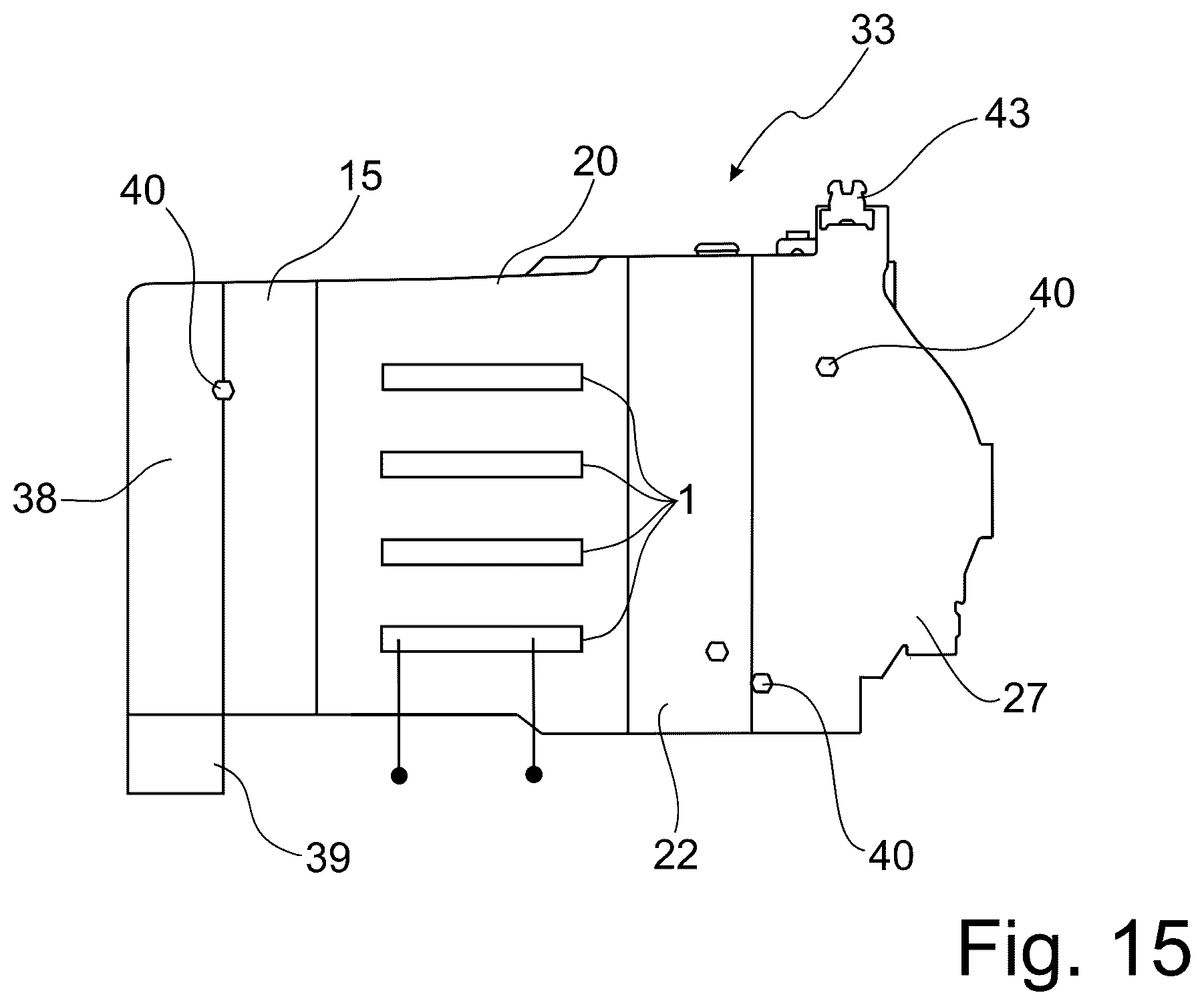 Patent US12460637 Figure 8 – Compressor module